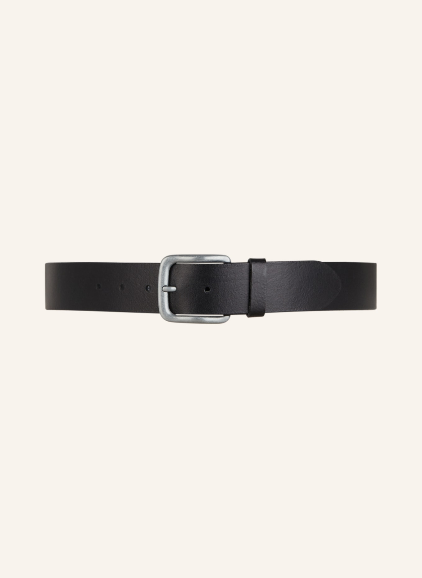 BRAX Leather belt, Color: BLACK (Image 2)