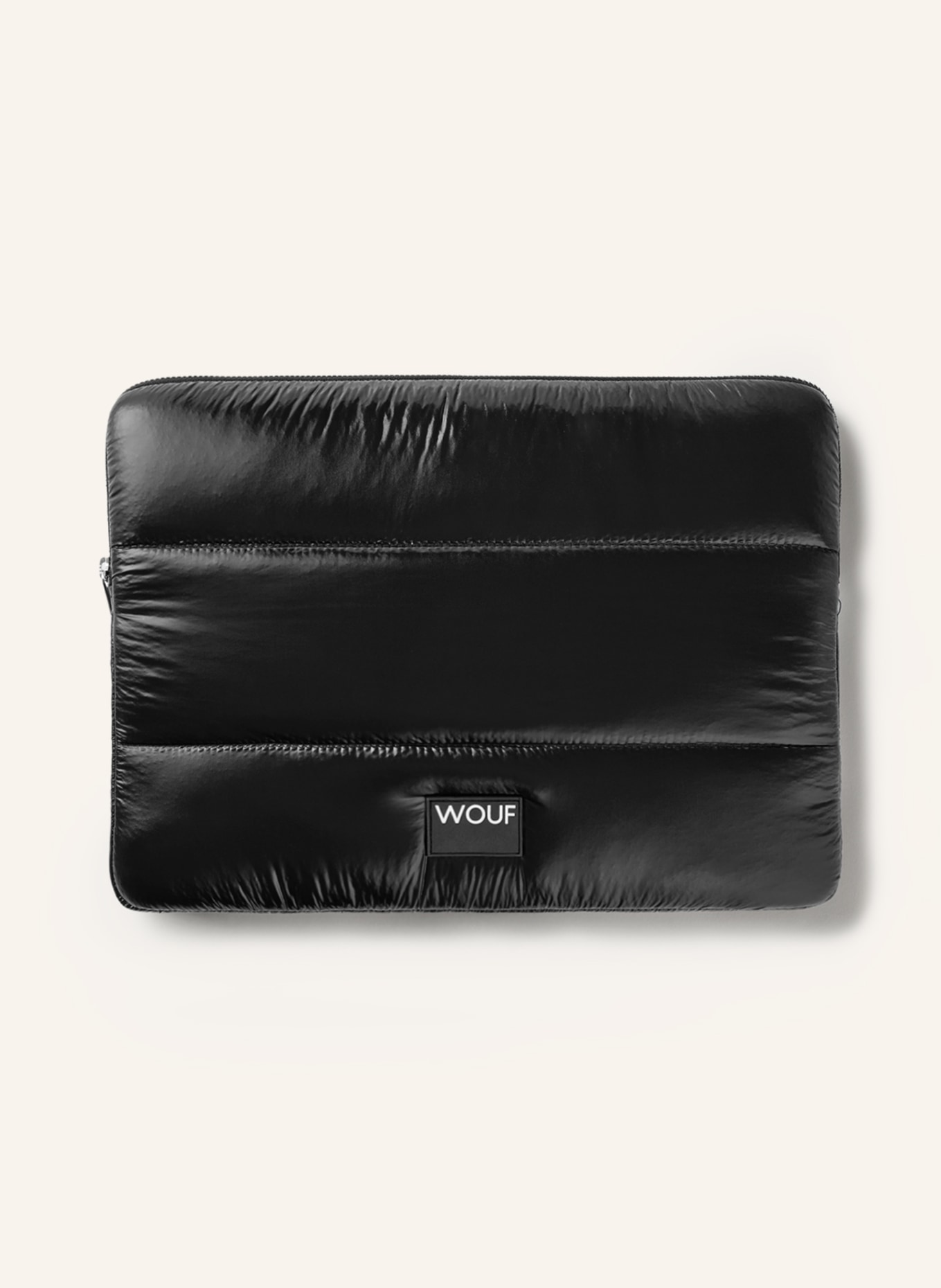 WOUF Laptop sleeve GLOSSY, Color: BLACK (Image 1)