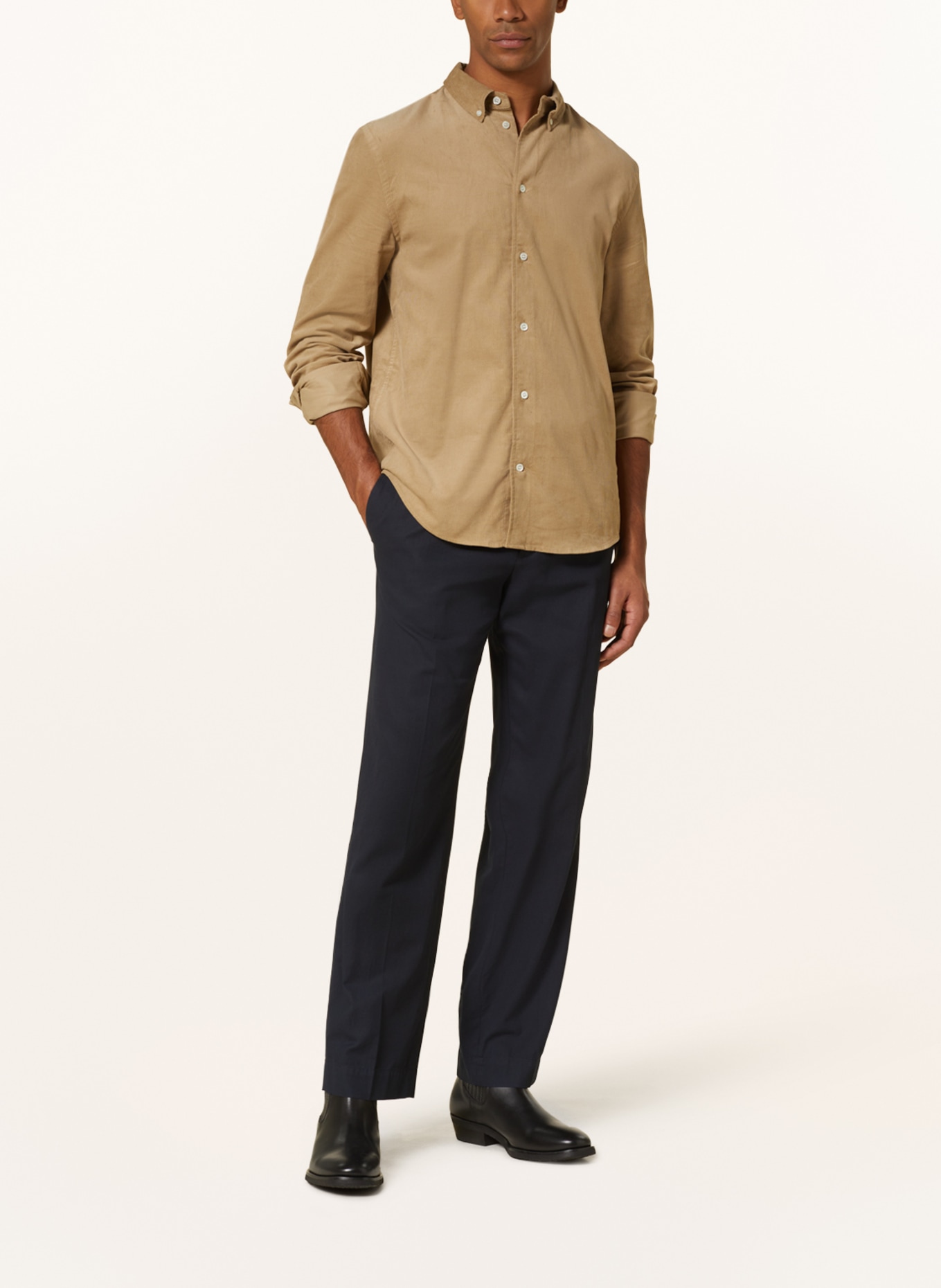 COS Cord shirt regular fit, Color: BEIGE (Image 2)