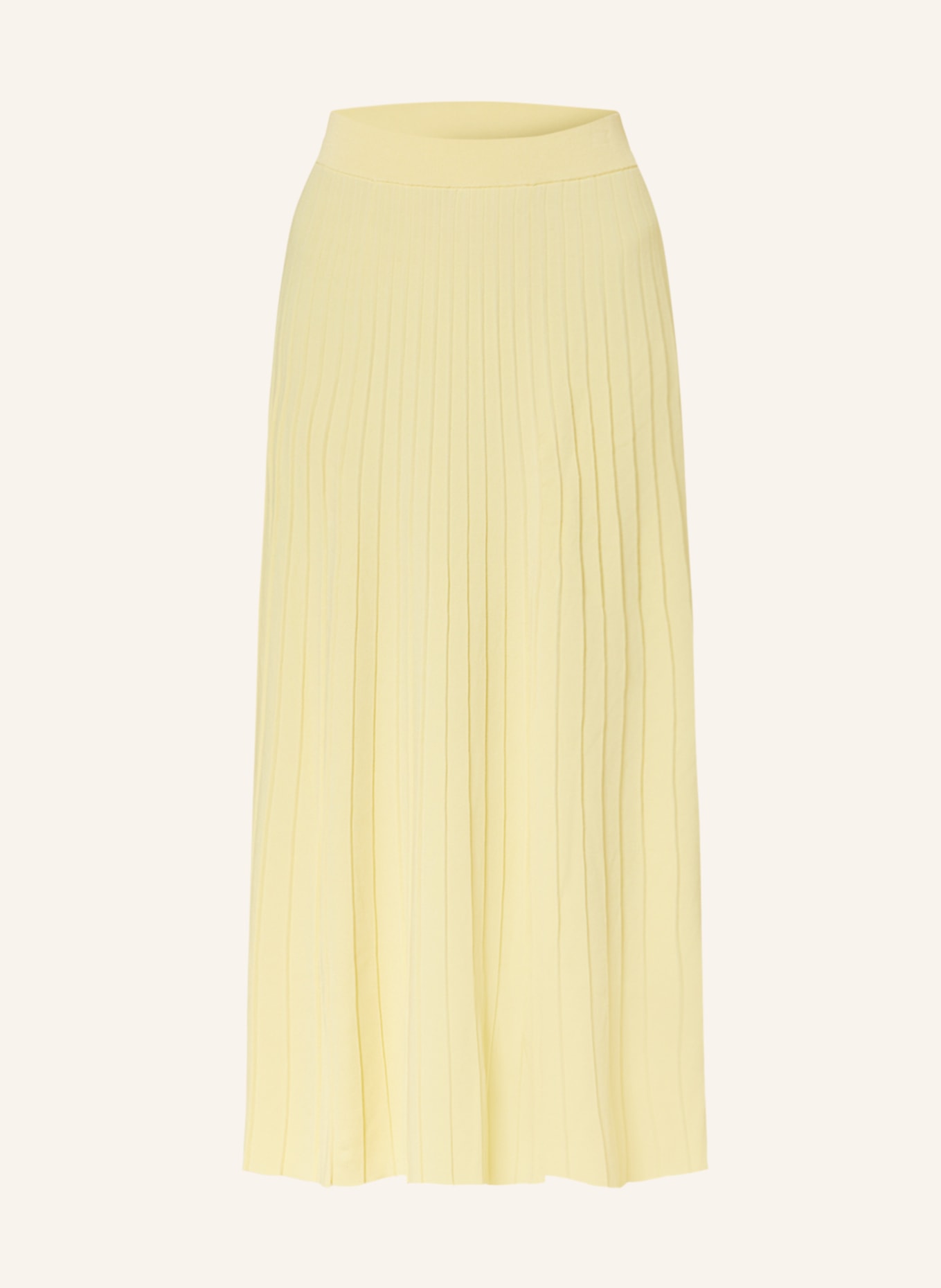 COS Knit skirt, Color: LIGHT YELLOW (Image 1)