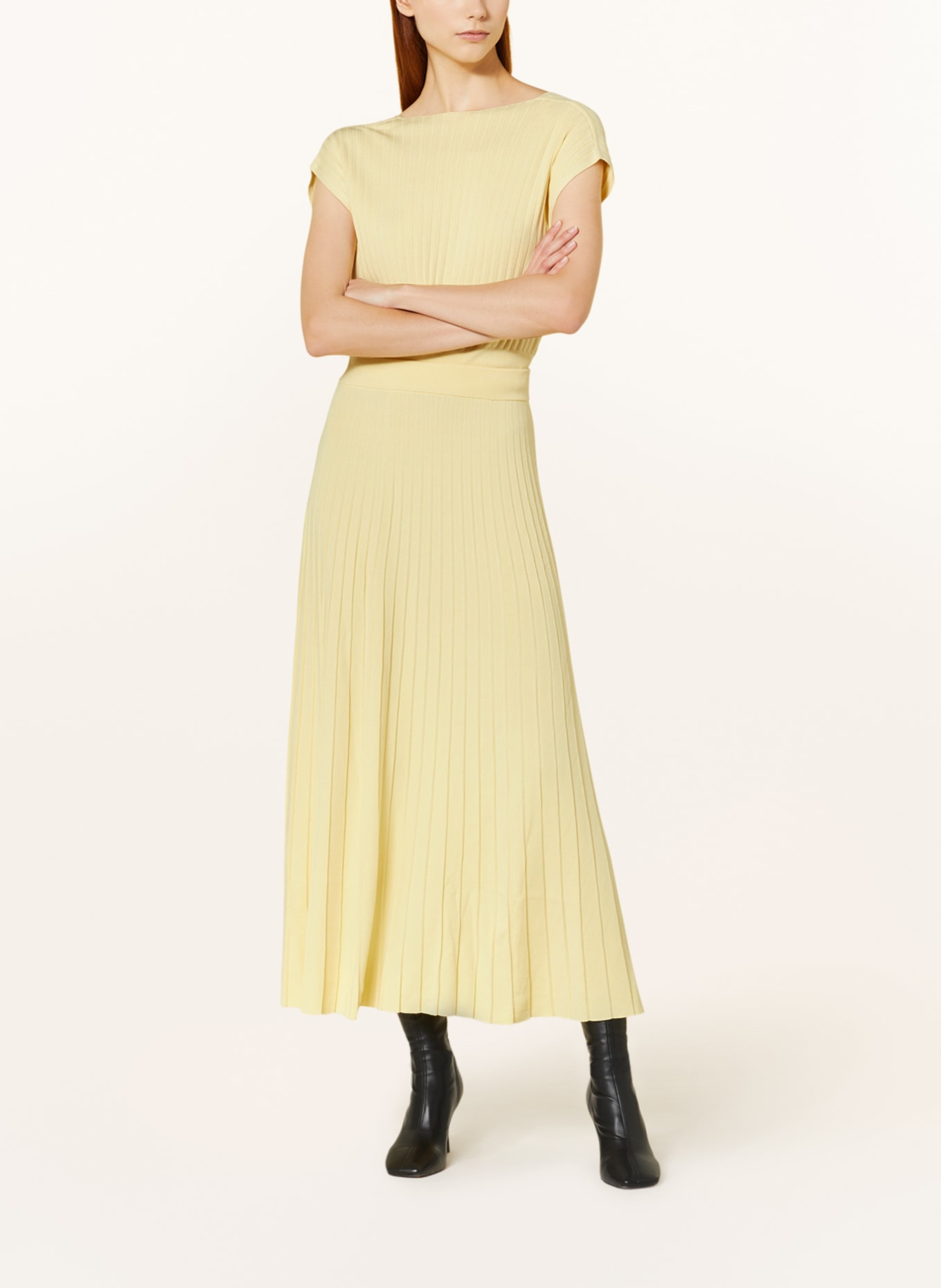 COS Knit skirt, Color: LIGHT YELLOW (Image 2)