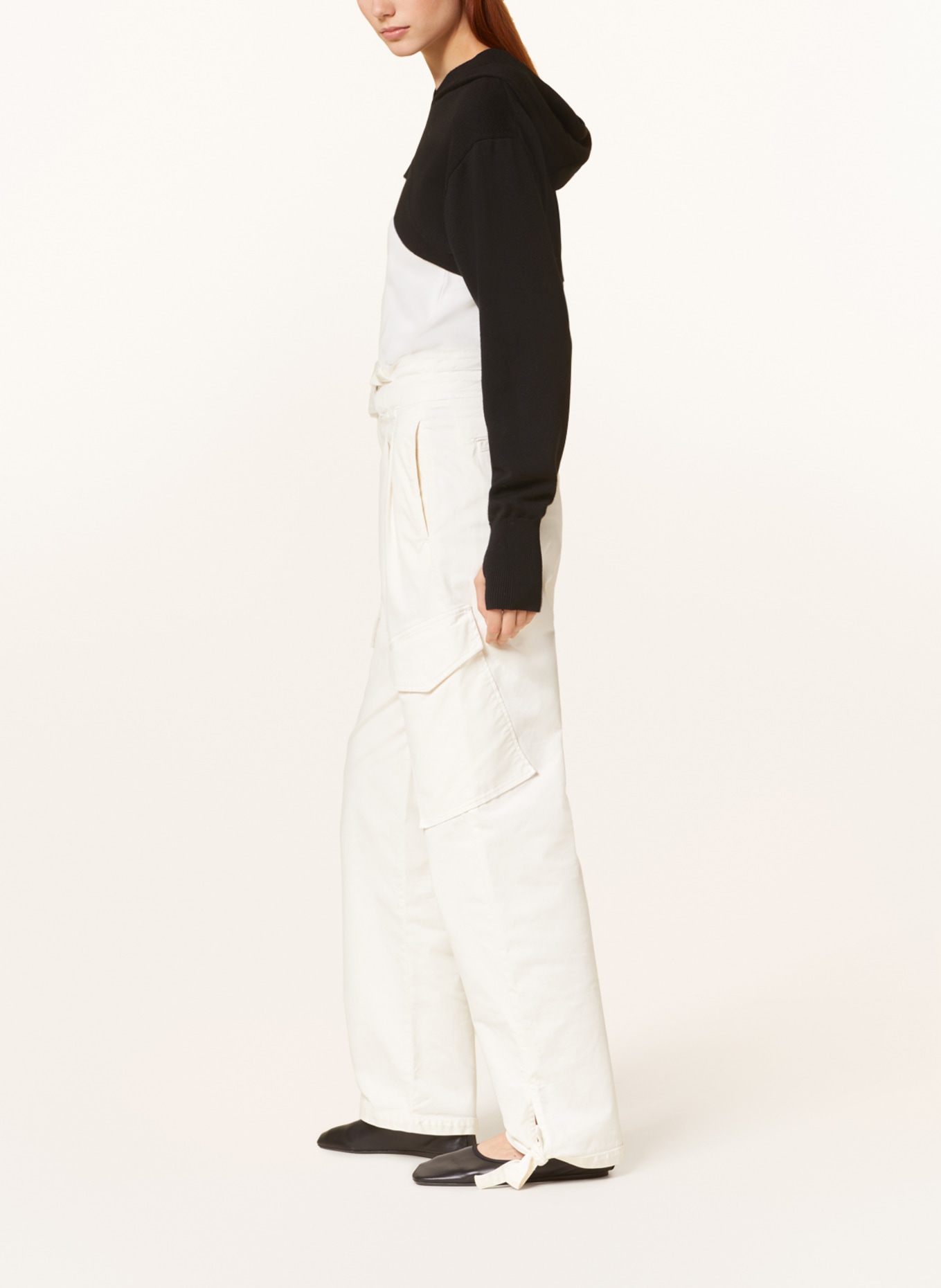 COS Cropped-Pullover, Farbe: SCHWARZ (Bild 4)