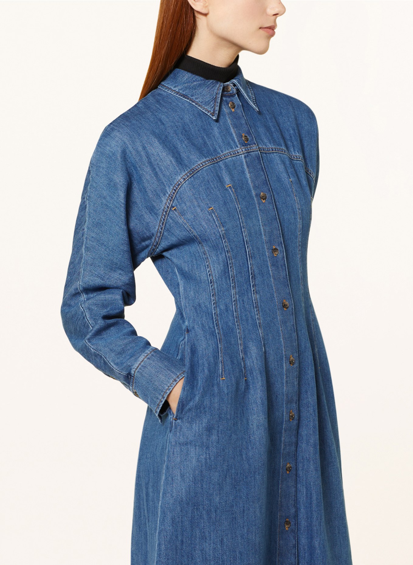 COS Denim dress, Color: BLUE (Image 4)