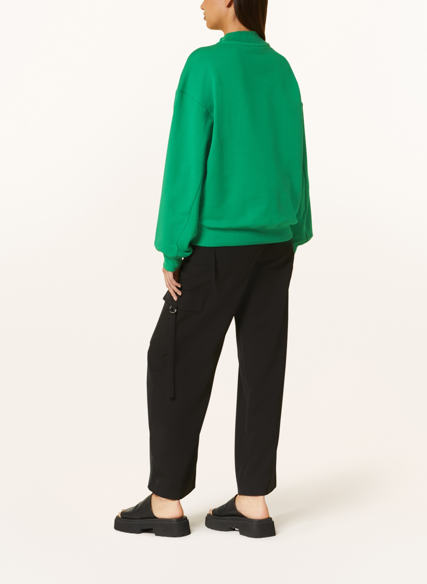 COS Sweatshirt, Color: GREEN (Image 3)