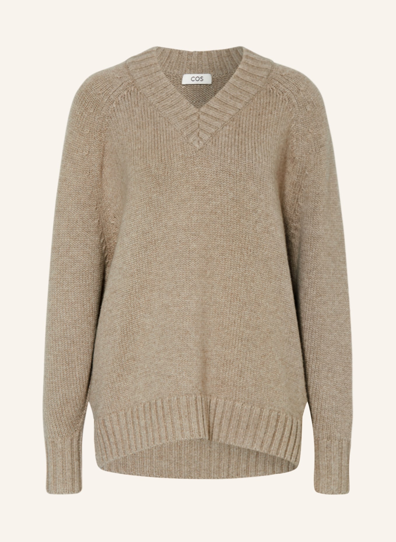 COS Cashmere-Pullover, Farbe: BEIGE (Bild 1)