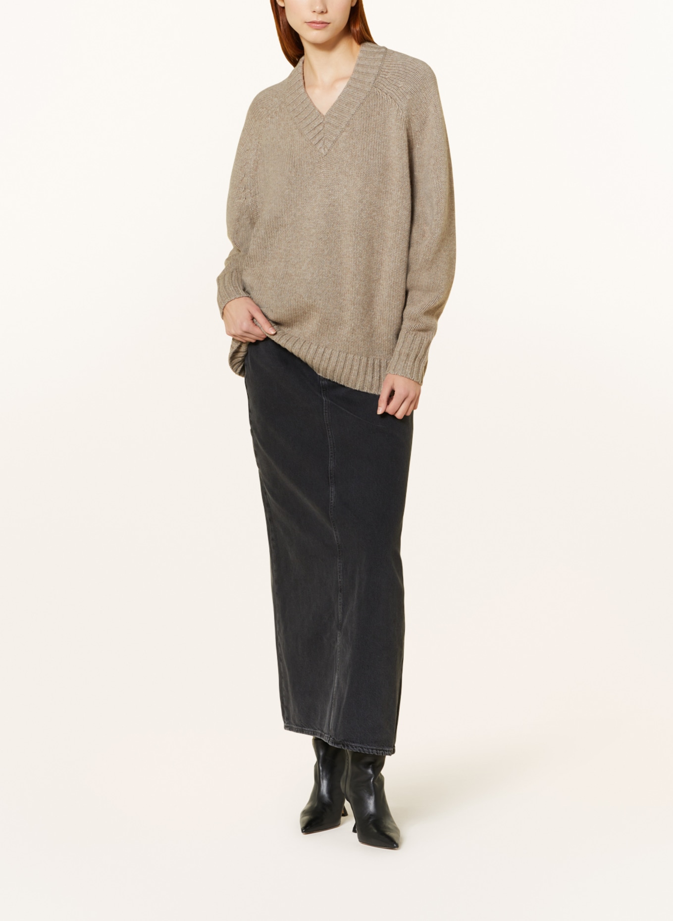 COS Cashmere-Pullover, Farbe: BEIGE (Bild 2)