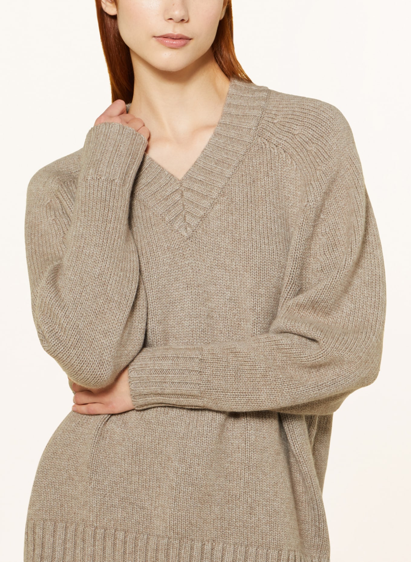 COS Cashmere-Pullover, Farbe: BEIGE (Bild 4)