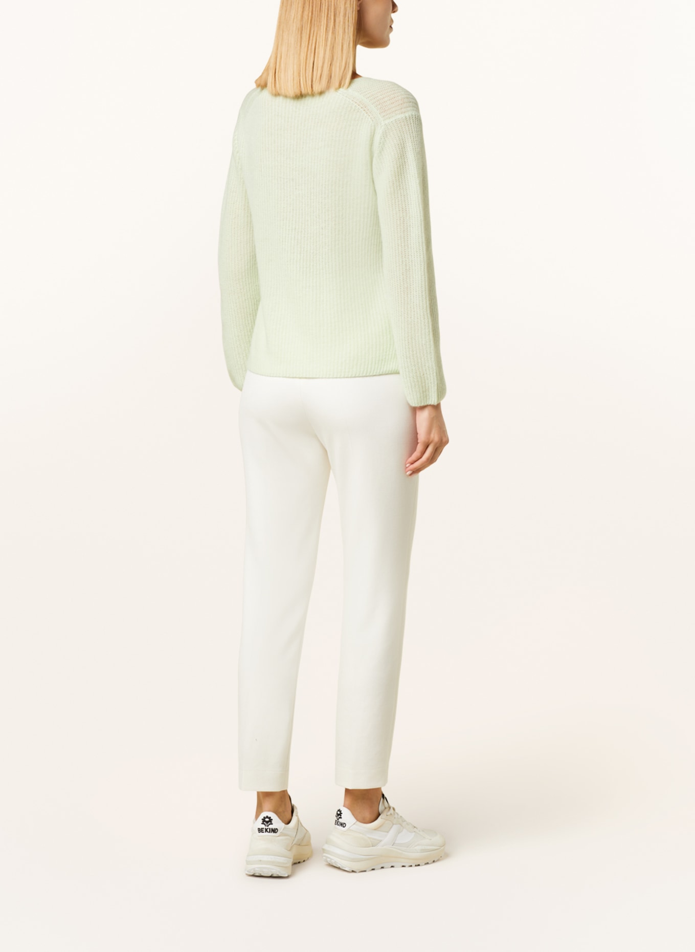 FFC Sweater with cashmere, Color: LIGHT GREEN (Image 3)