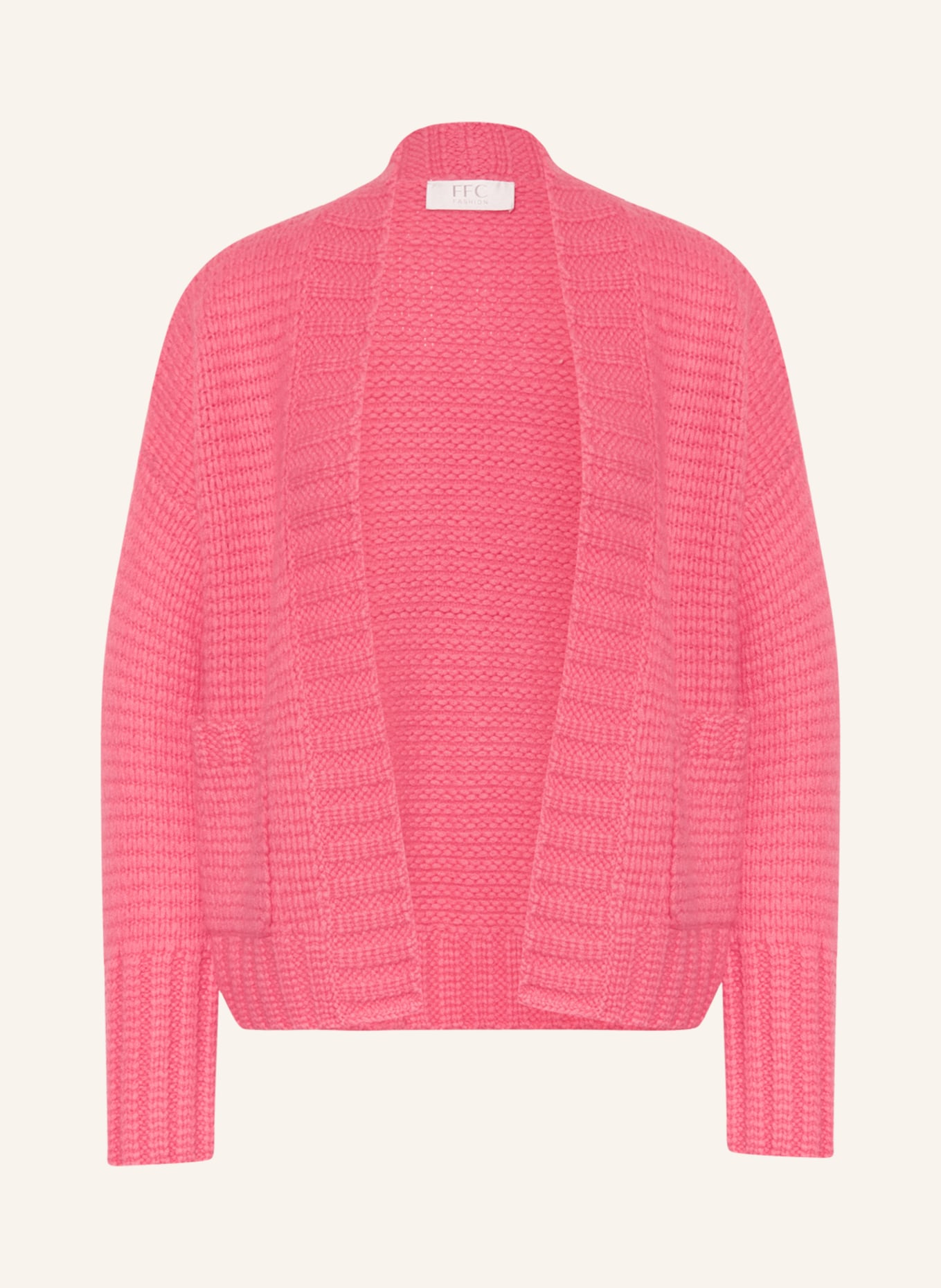 FFC Knit cardigan with cashmere, Color: PINK (Image 1)