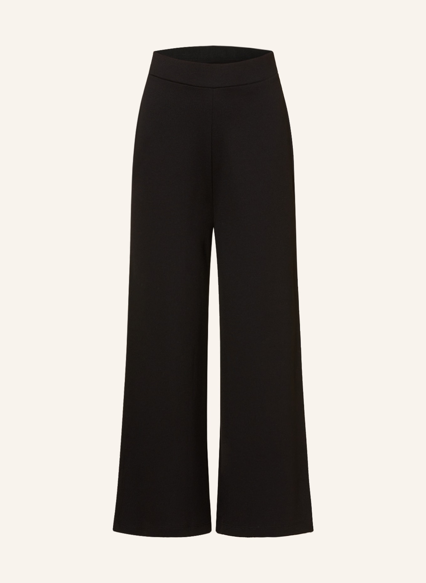 CARTOON Jersey culottes, Color: BLACK (Image 1)