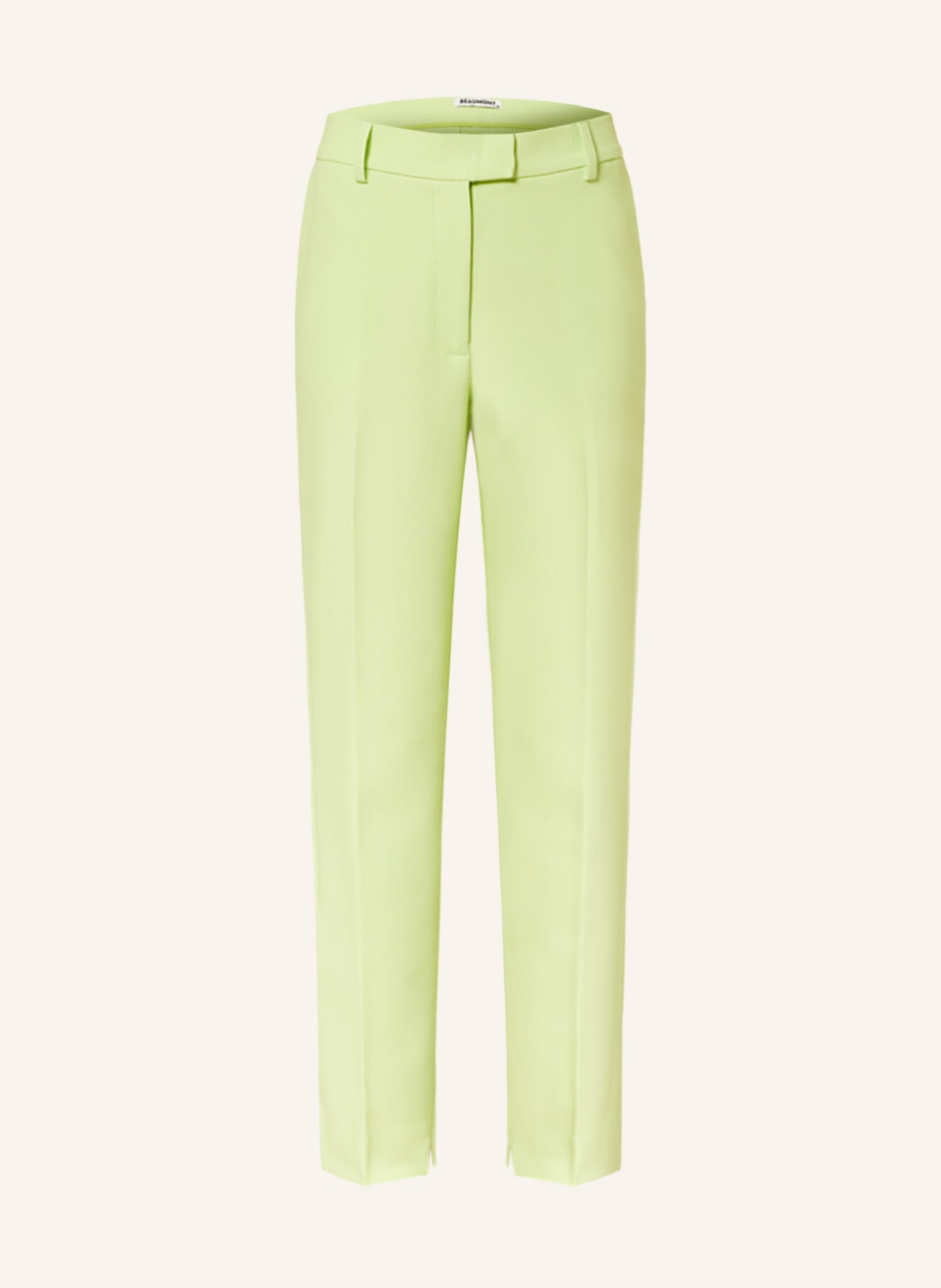 BEAUMONT Trousers ALIX, Color: LIGHT GREEN (Image 1)