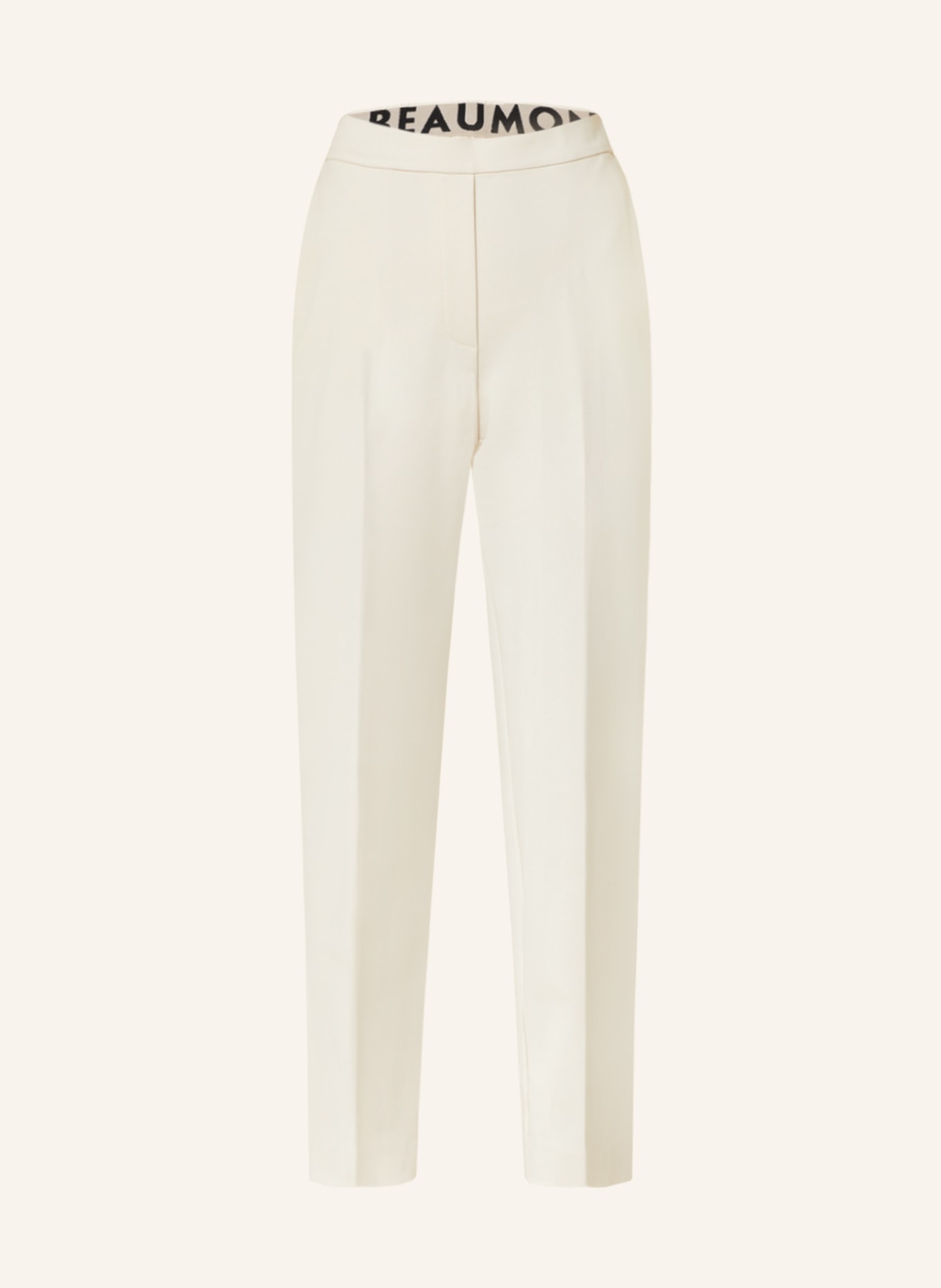 BEAUMONT Jersey pants CHARLIE, Color: CREAM (Image 1)