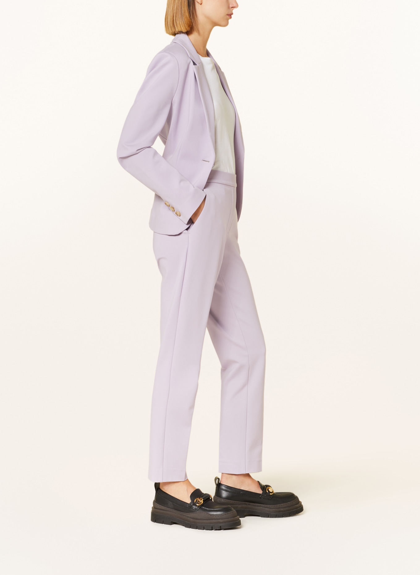 BEAUMONT Jersey pants CHARLIE, Color: LIGHT PURPLE (Image 4)