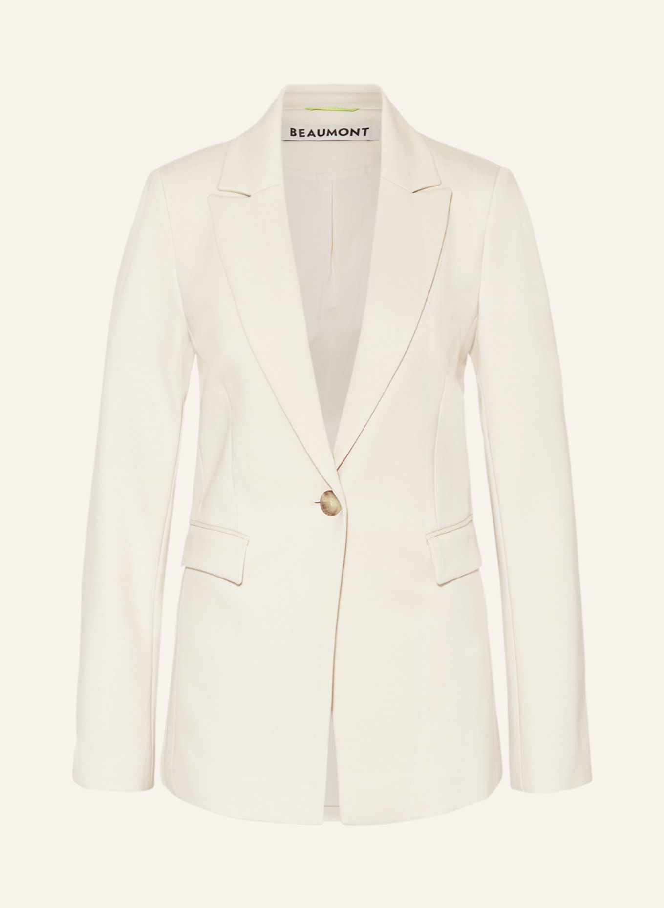 BEAUMONT Jersey blazer TATUM, Color: CREAM (Image 1)