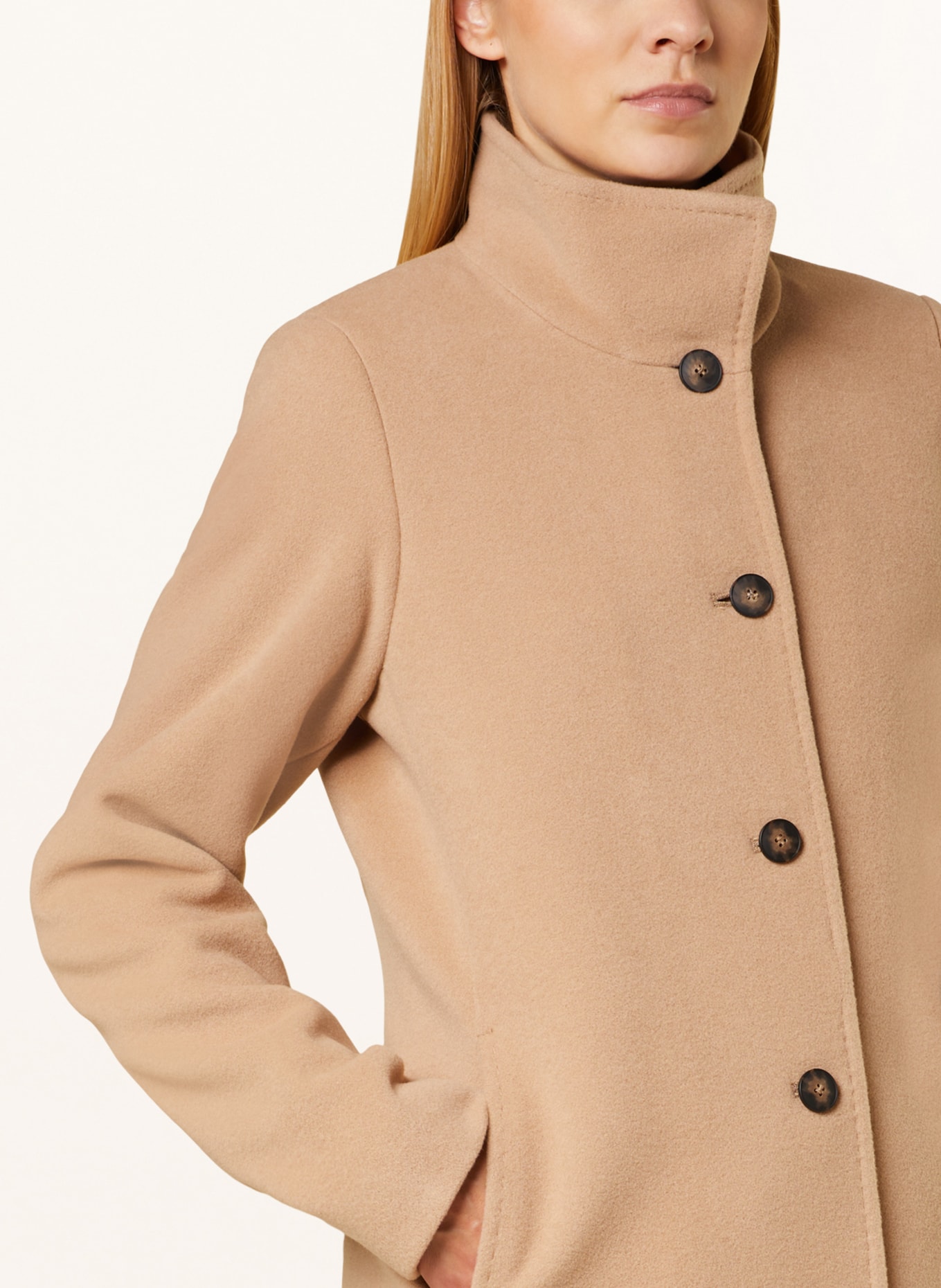 FUCHS SCHMITT Wool coat, Color: CAMEL (Image 4)