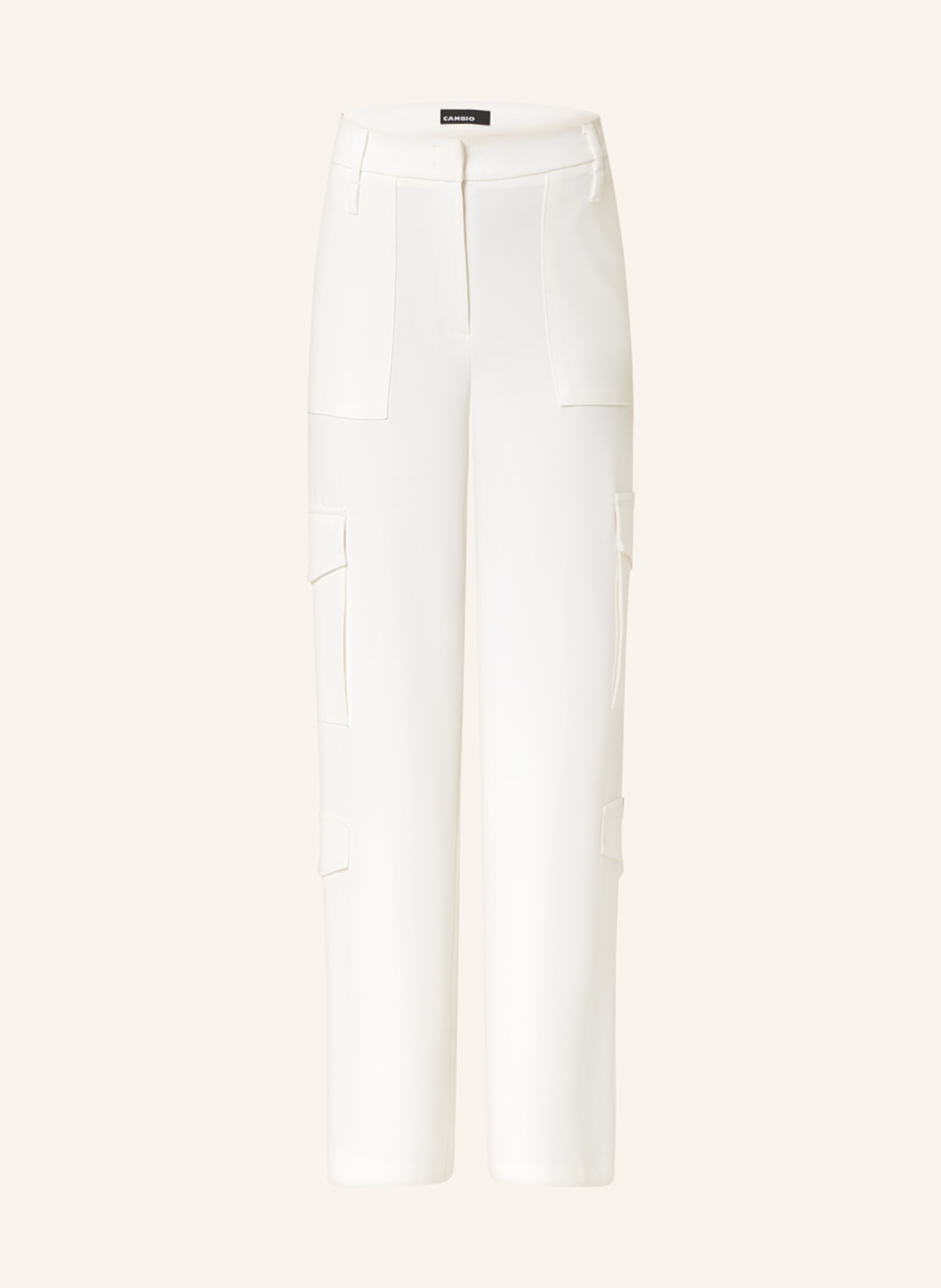 CAMBIO Cargo pants AMELIE, Color: WHITE (Image 1)
