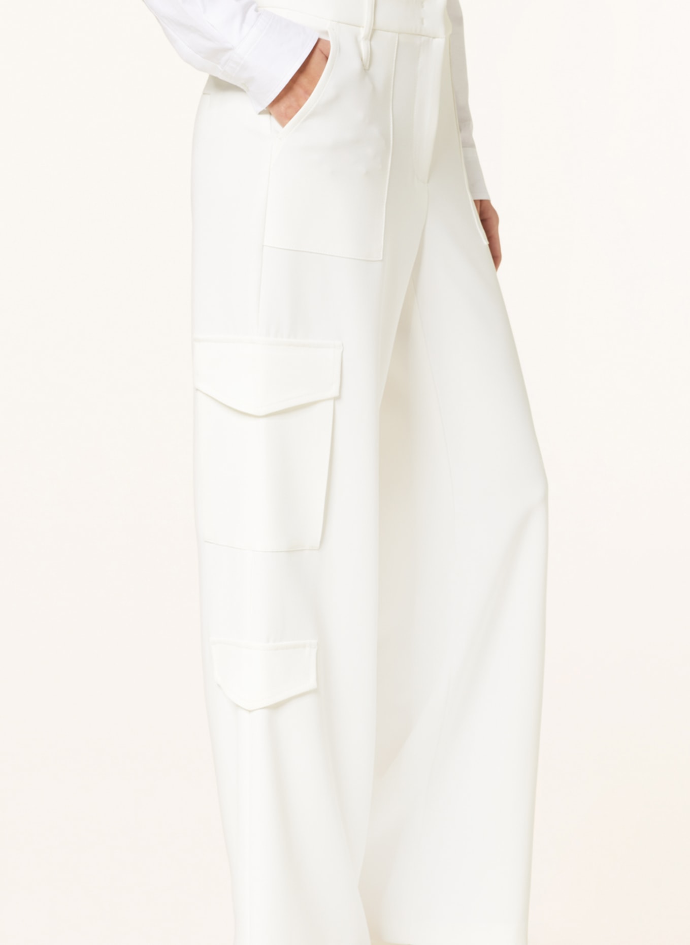 CAMBIO Cargo pants AMELIE, Color: WHITE (Image 5)