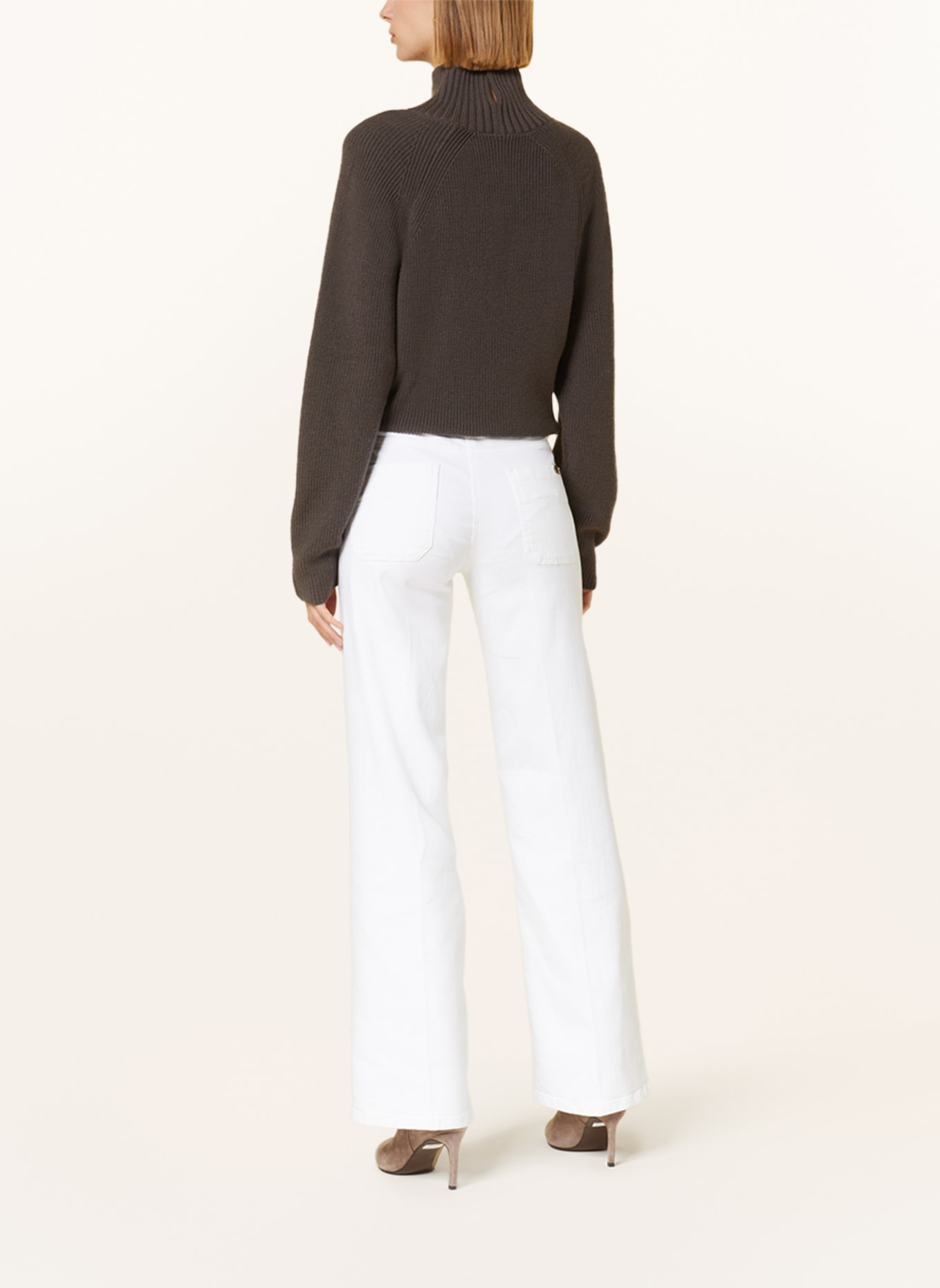 CAMBIO Flared jeans TESS, Color: 5113 pure white stone (Image 3)