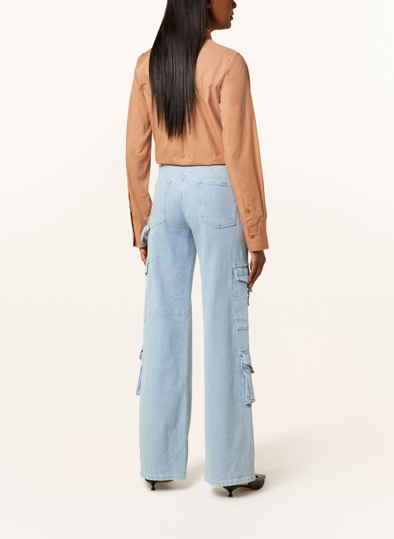 CAMBIO Cargo jeans ADELE, Color: 5320 90ty bleached contrast (Image 3)