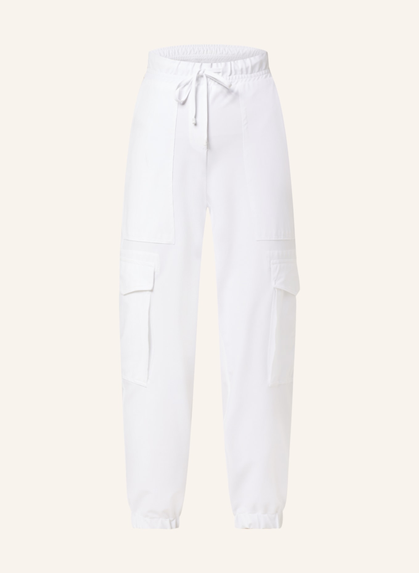 CAMBIO Cargo pants KARO, Color: WHITE (Image 1)