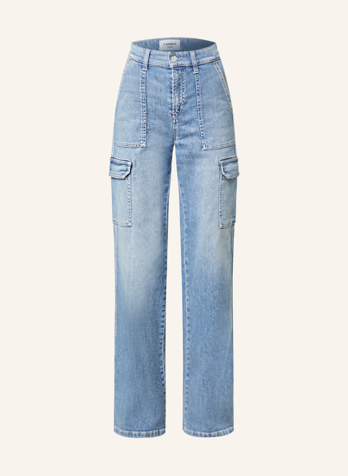 CAMBIO Cargo jeans ANDY, Color: 5283 modern hemp used (Image 1)
