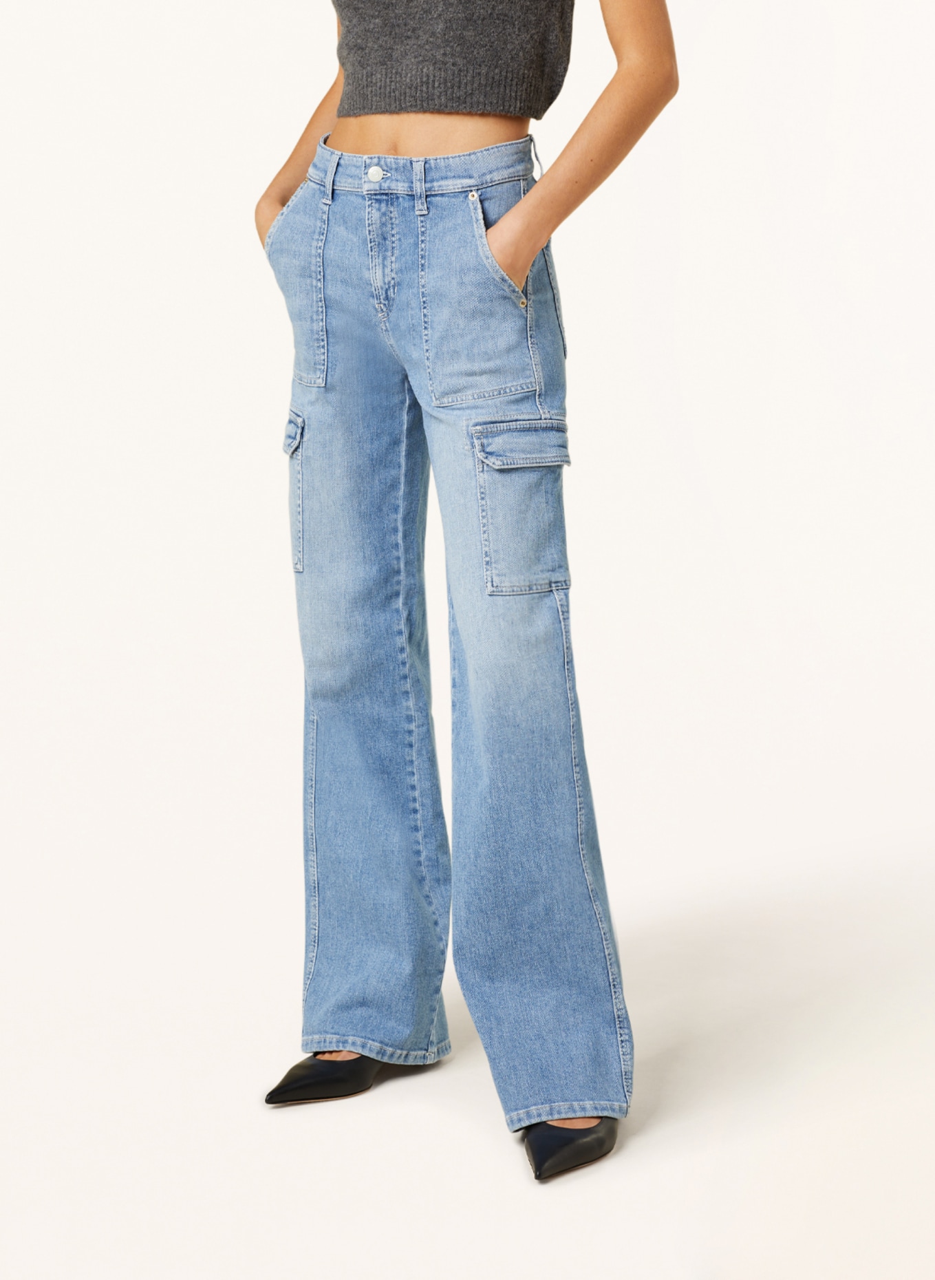 CAMBIO Cargo jeans ANDY, Color: 5283 modern hemp used (Image 5)