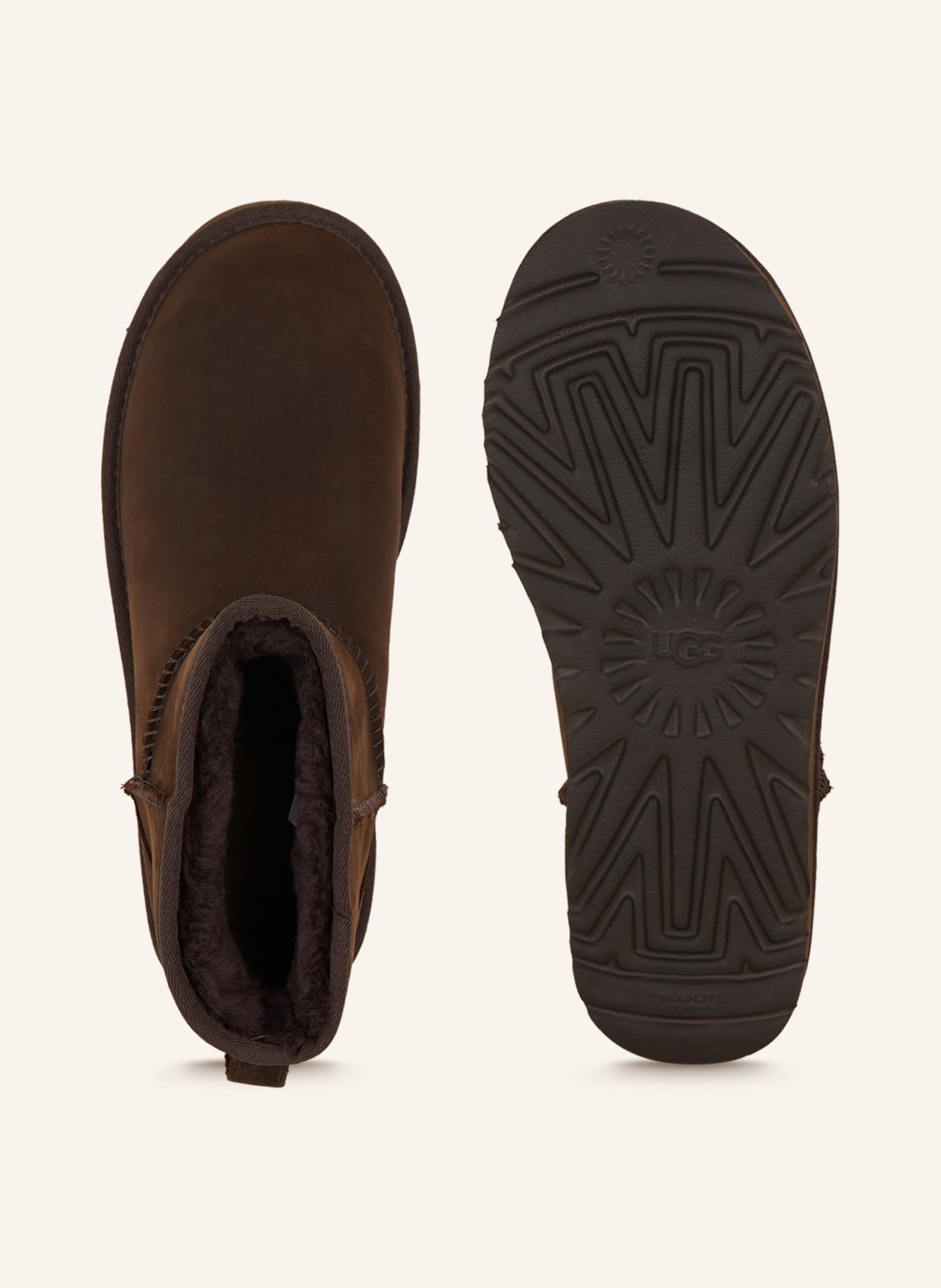 UGG Boots CLASSIC MINI, Color: DARK BROWN (Image 5)