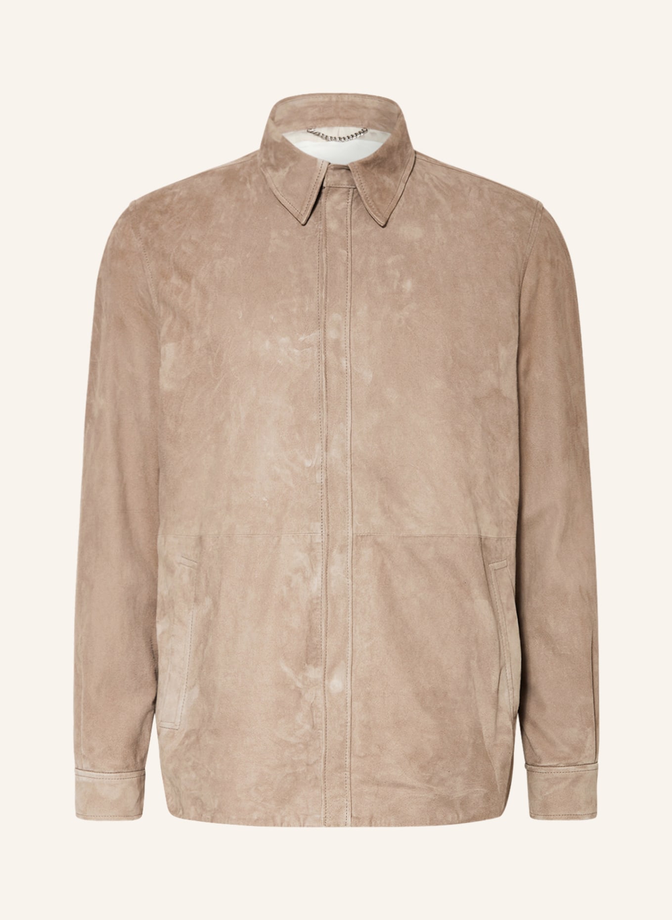 DRYKORN Leather jacket SELETON, Color: LIGHT BROWN (Image 1)