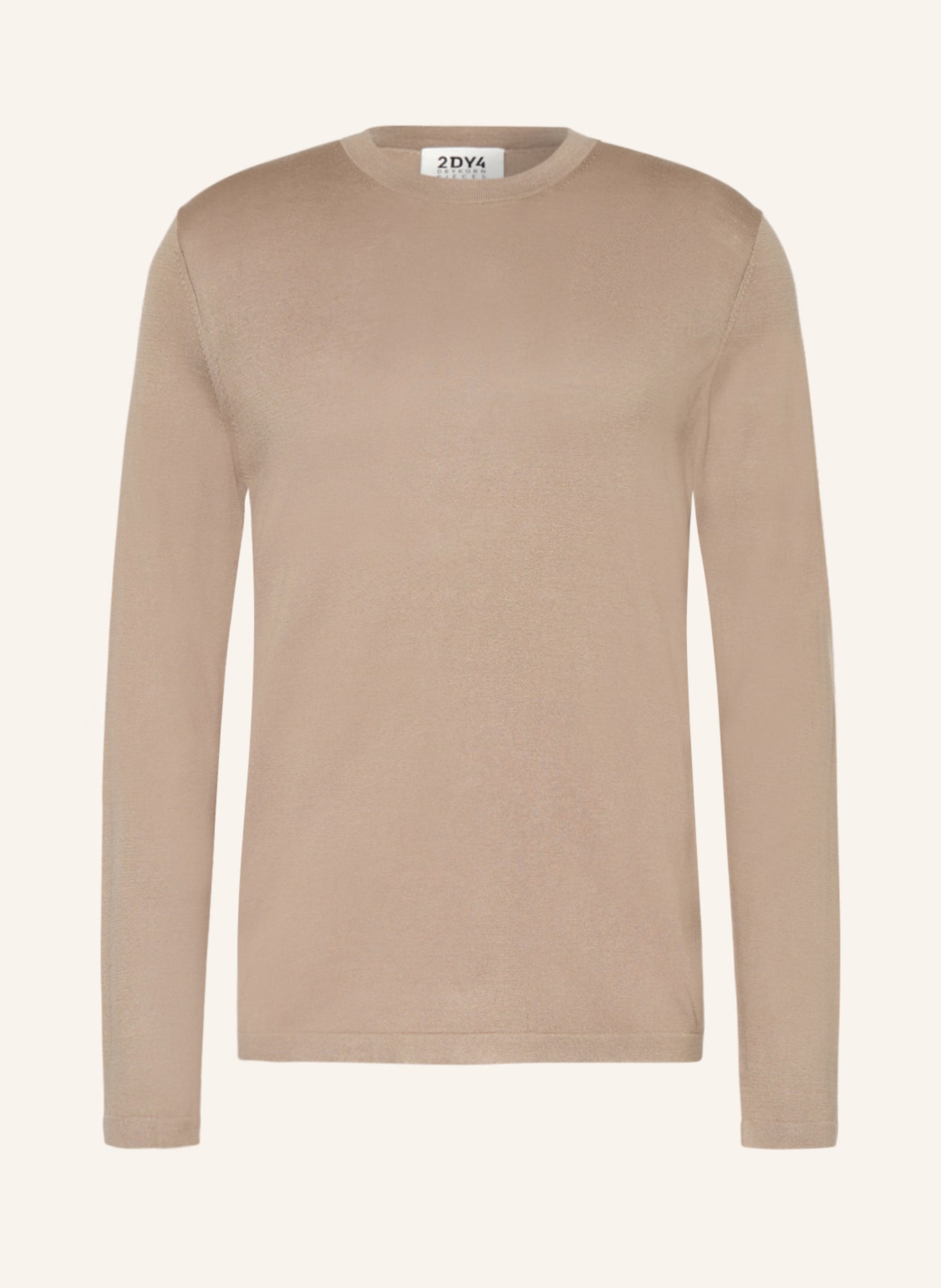 DRYKORN Sweater IRMINO with silk, Color: LIGHT BROWN (Image 1)