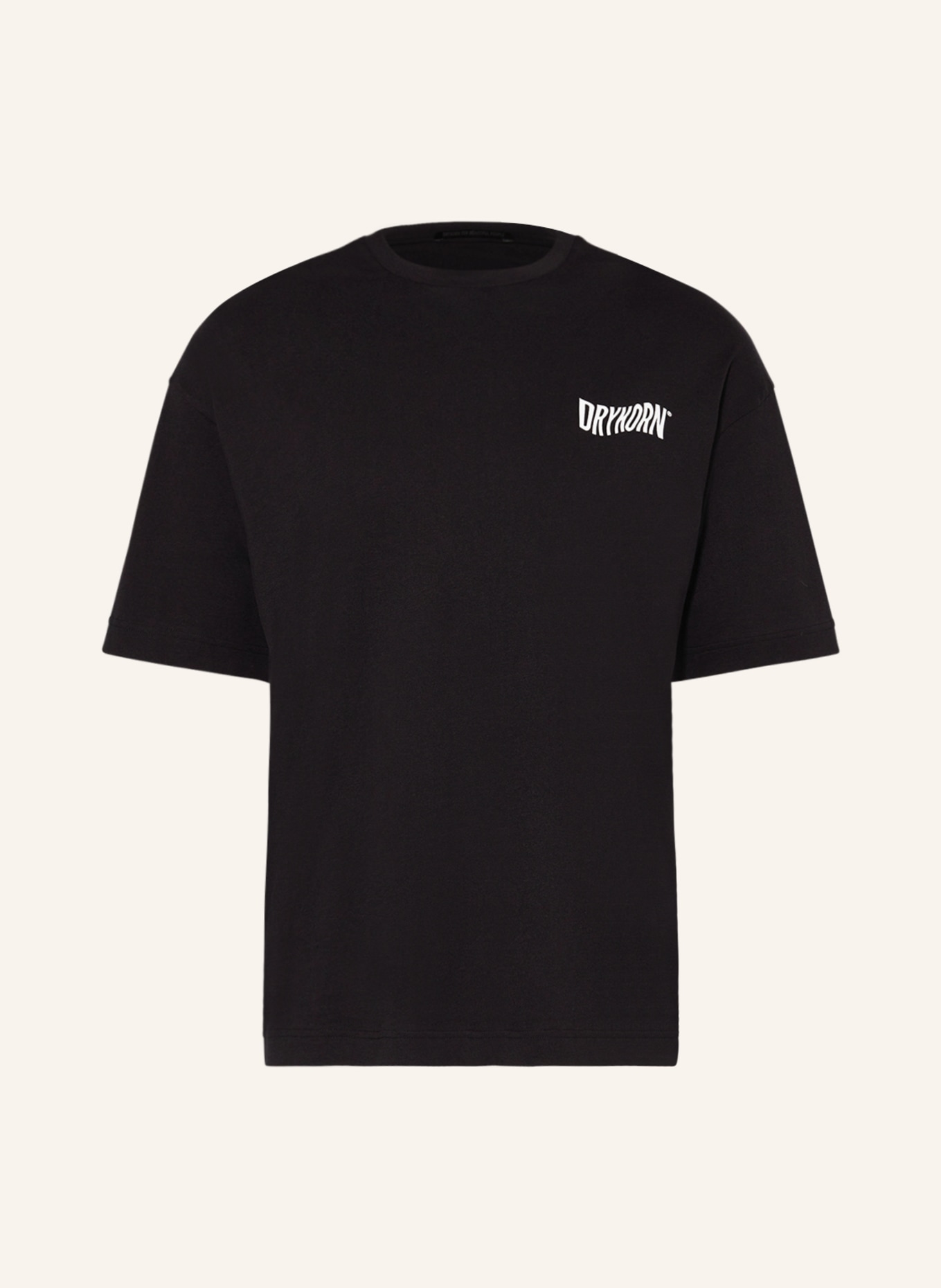 DRYKORN T-shirt ANAYO, Color: BLACK (Image 1)