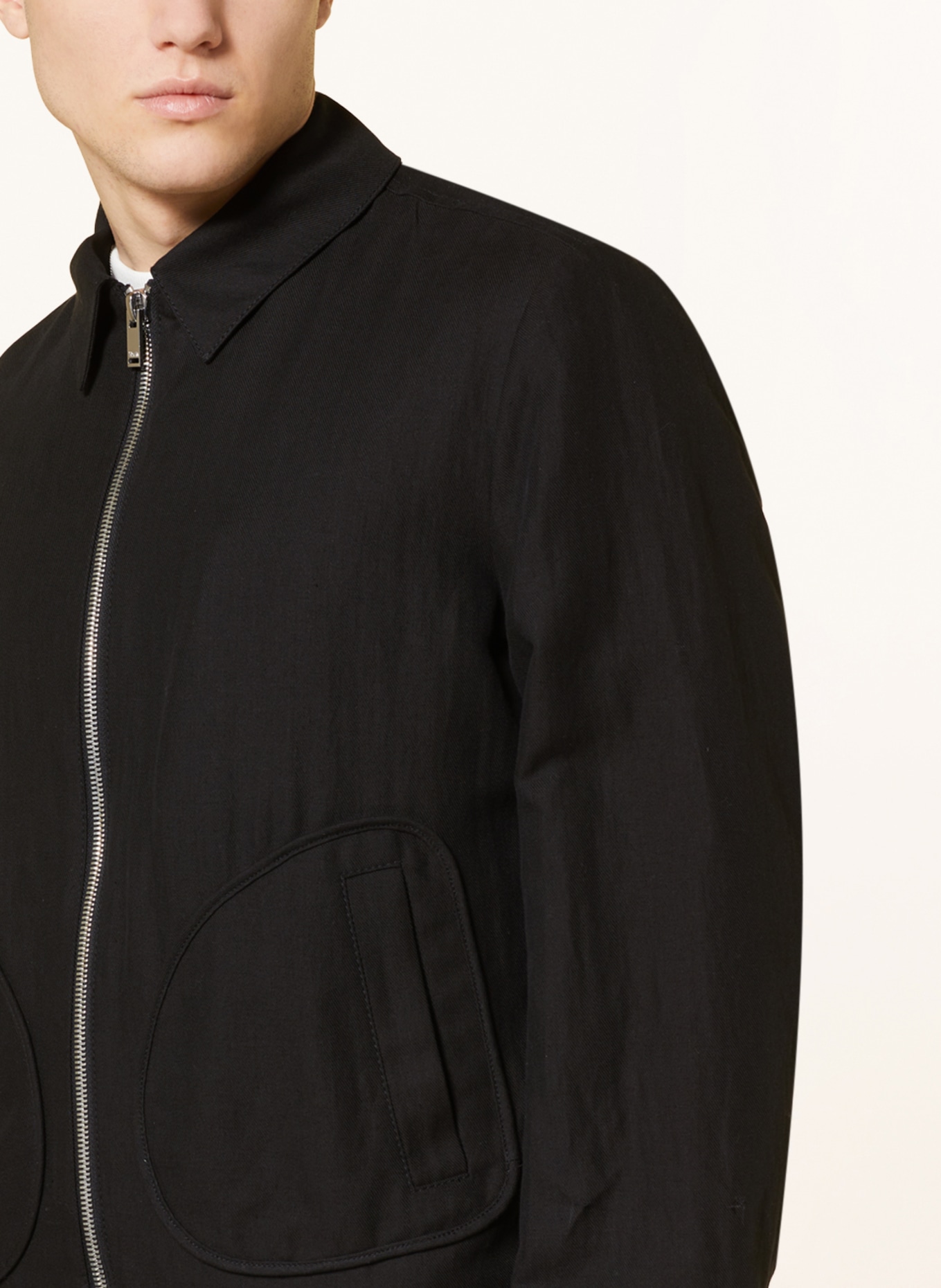 DRYKORN Bomber jacket KARLONA, Color: BLACK (Image 4)