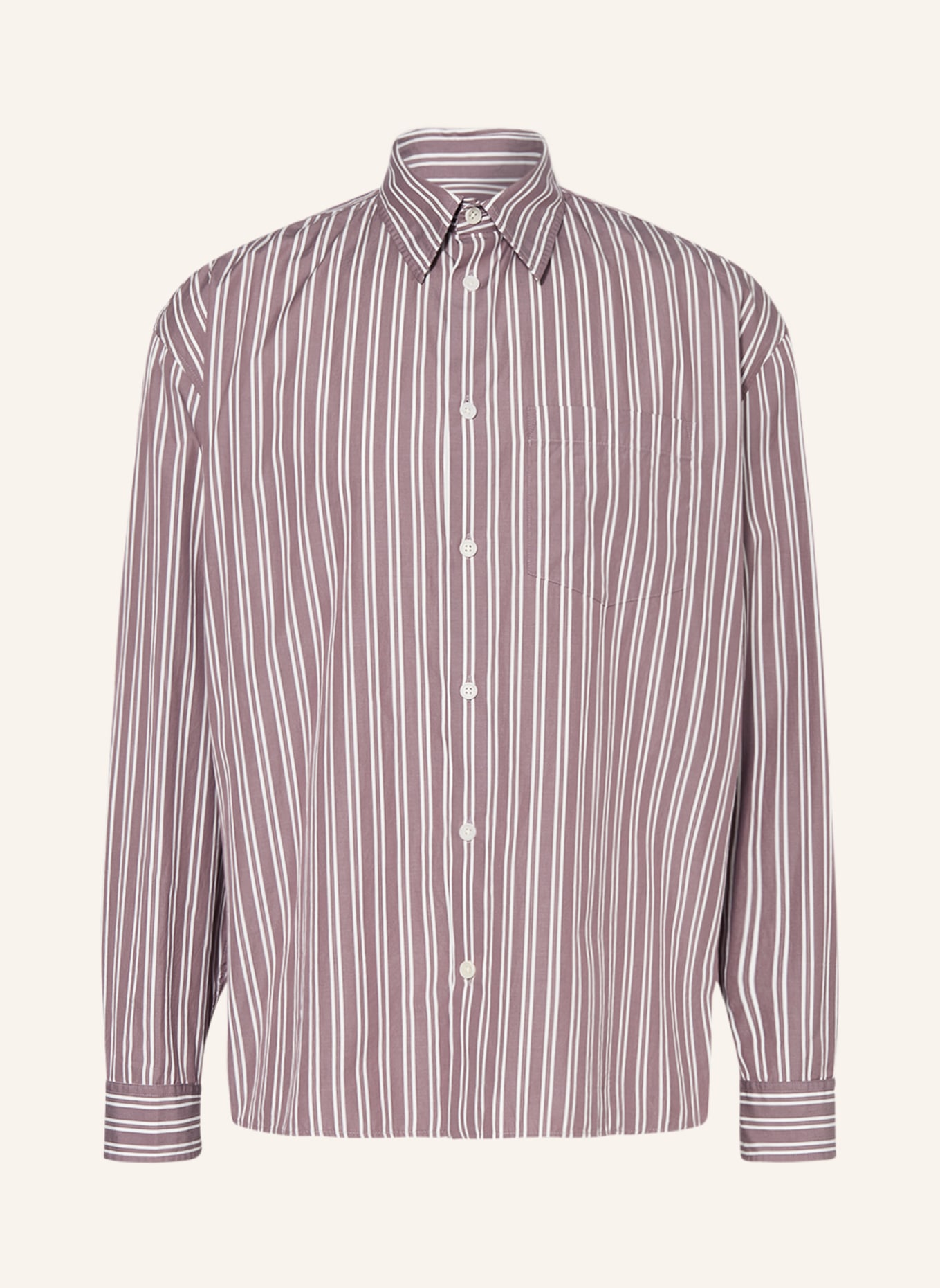 DRYKORN Shirt RIKOV comfort fit, Color: WHITE/ PURPLE (Image 1)