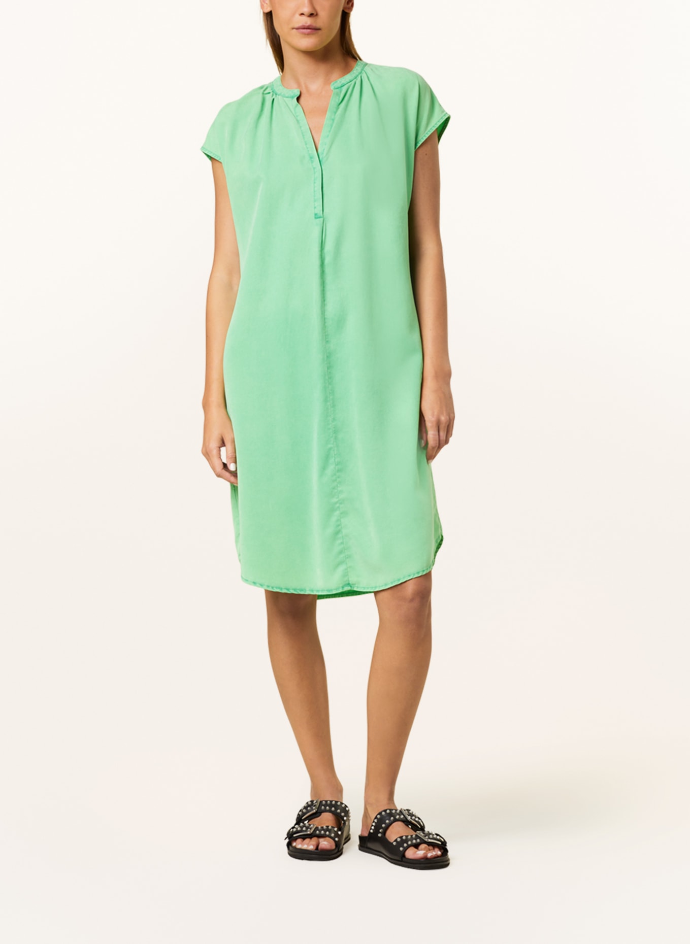 CATNOIR Dress, Color: NEON GREEN (Image 2)