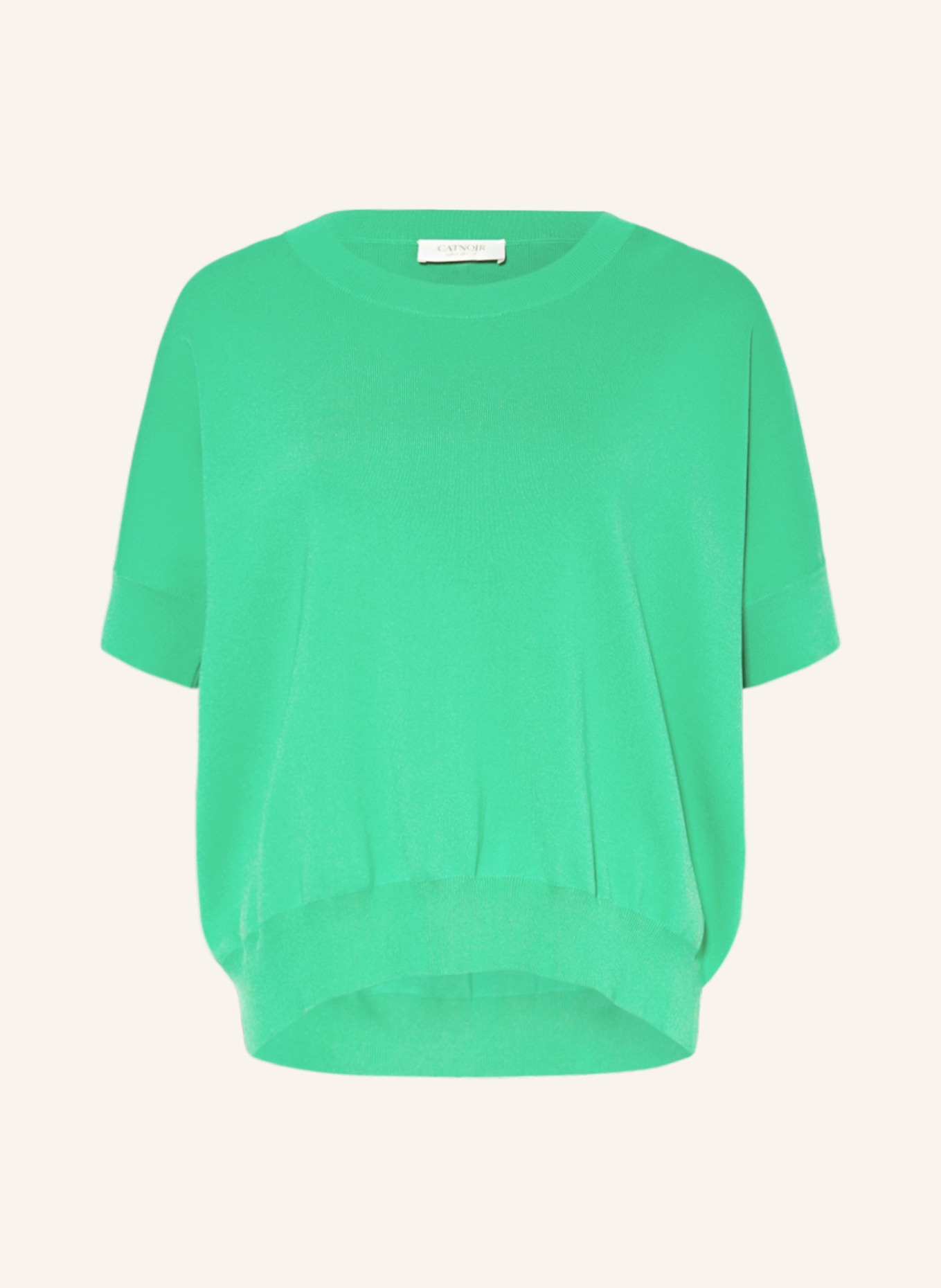 CATNOIR Dzianinowa koszulka, Kolor: ZIELONY (Obrazek 1)