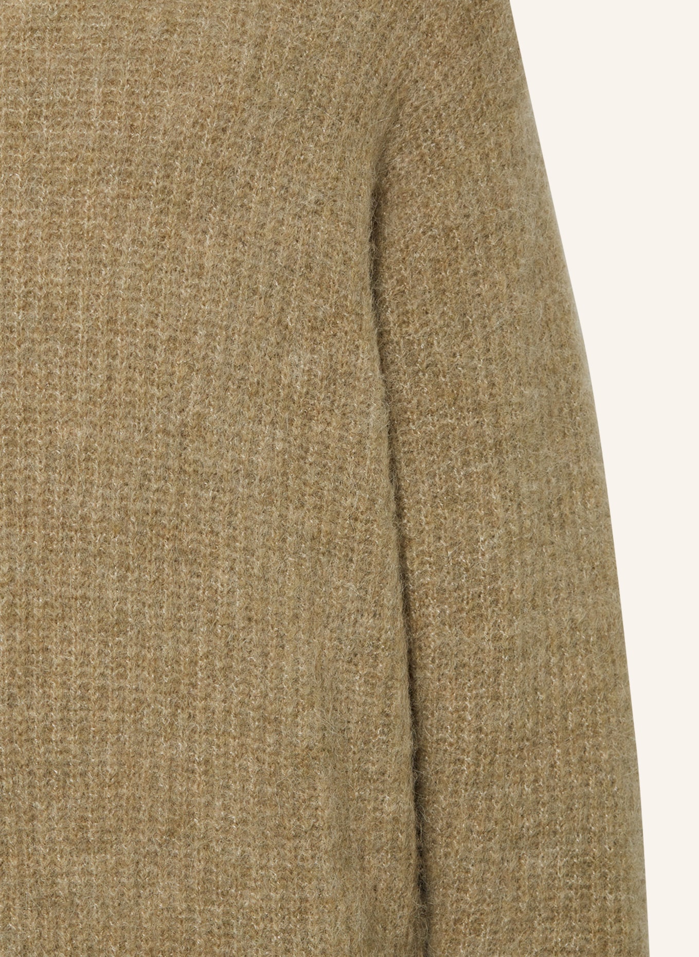 American Vintage Sweter z dodatkiem alpaki, Kolor: OLIWKOWY (Obrazek 3)