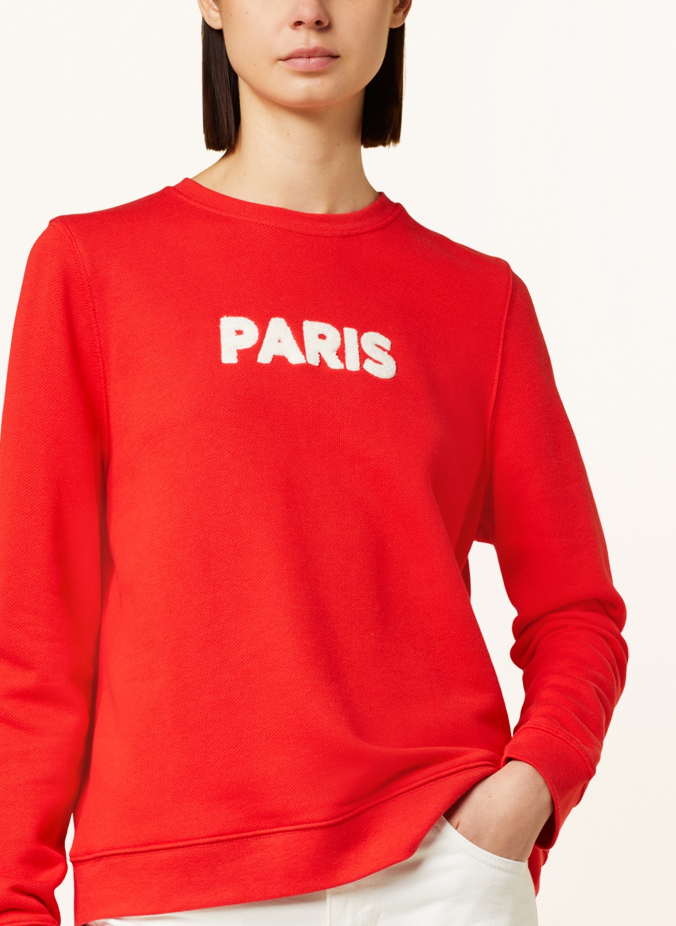 Whistles red sweatshirt best sale