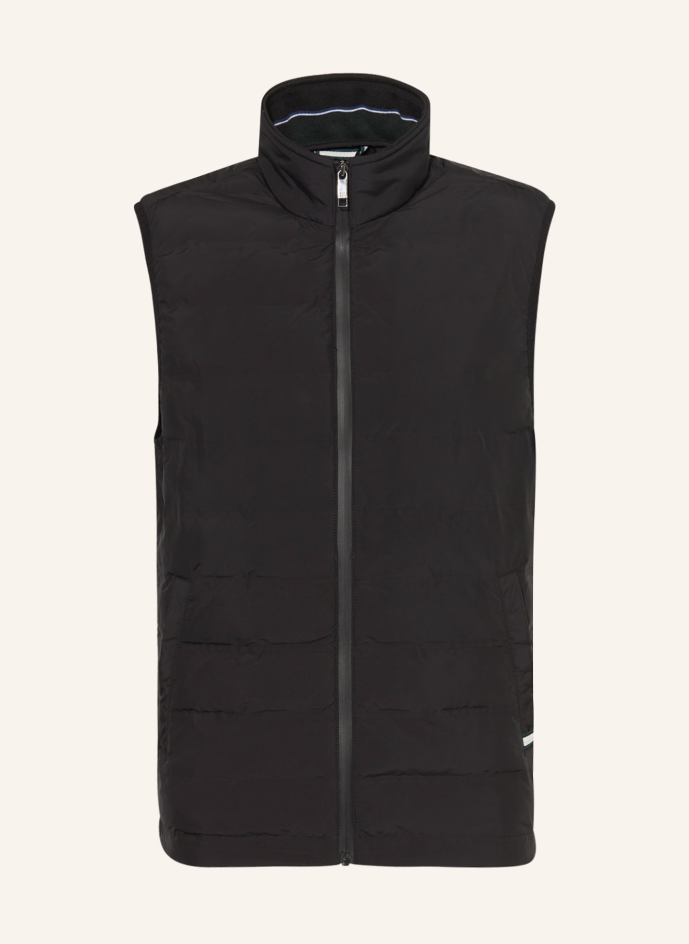 TED BAKER Quilted vest NEWWARK, Color: BLACK (Image 1)
