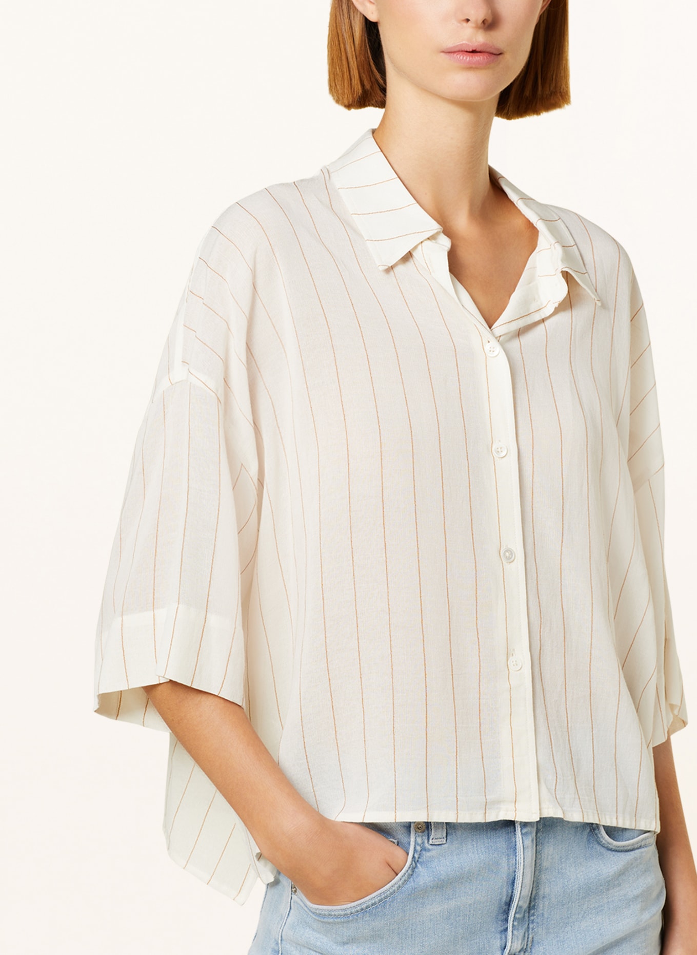 DRYKORN Shirt blouse YARIKA, Color: ECRU (Image 4)