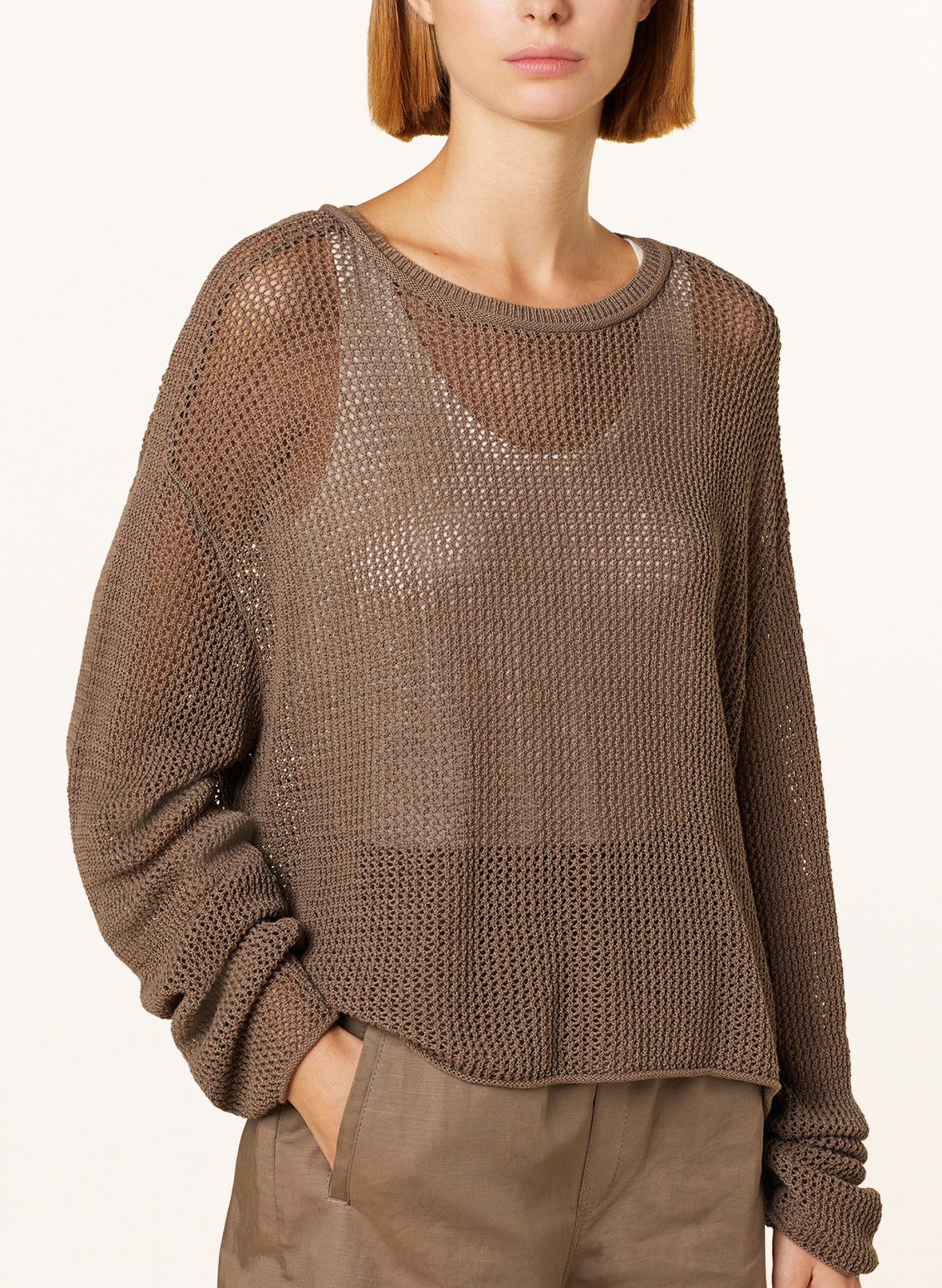 DRYKORN Sweater IMENY, Color: BROWN (Image 4)