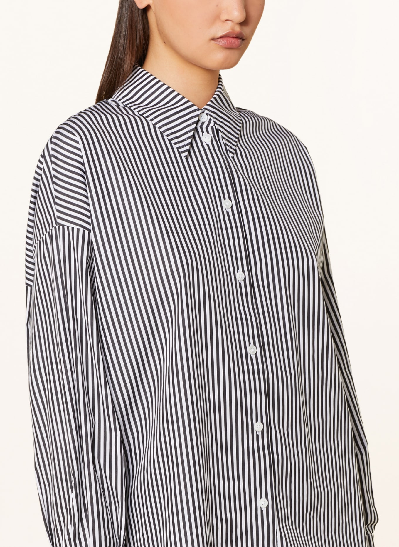 DRYKORN Shirt blouse LYSILA, Color: BLACK/ WHITE (Image 4)