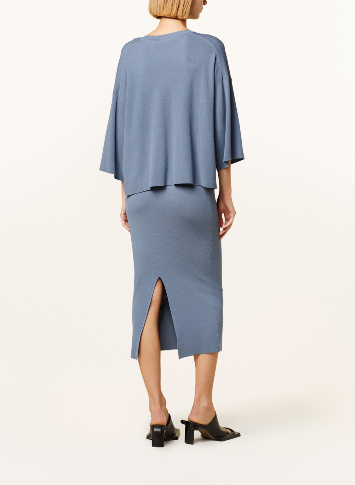 DRYKORN Oversized sweater NILAY, Color: BLUE GRAY (Image 3)