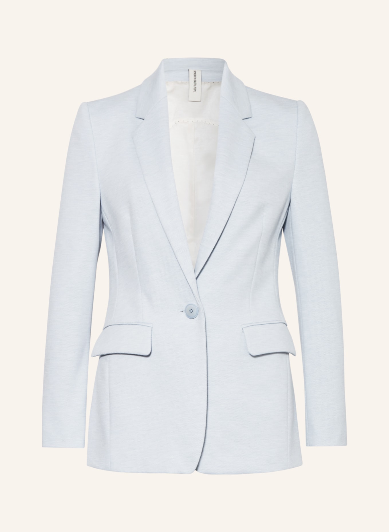 DRYKORN Piqué blazer ATLIN_2, Color: LIGHT BLUE (Image 1)