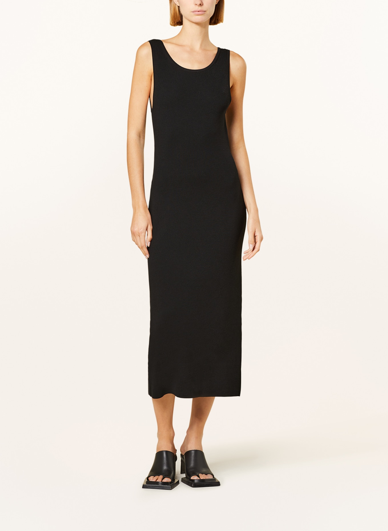 DRYKORN Knit dress LEONELLA, Color: BLACK (Image 2)