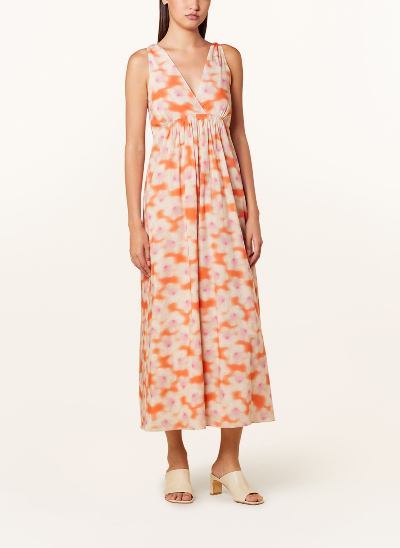 DRYKORN Dress MAURIA, Color: ORANGE/ BEIGE/ PINK (Image 2)