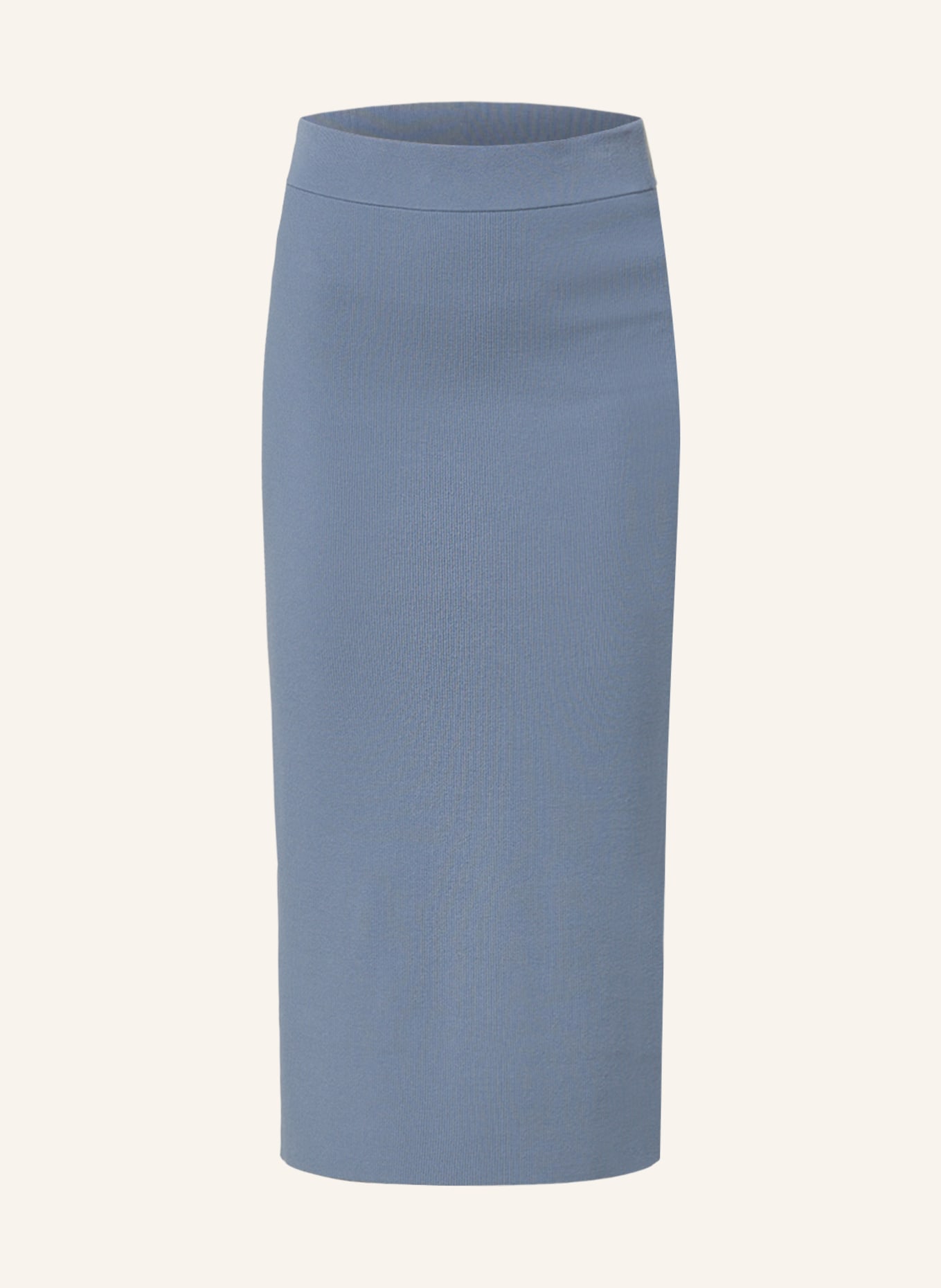DRYKORN Knit skirt LUDIMI, Color: BLUE GRAY (Image 1)