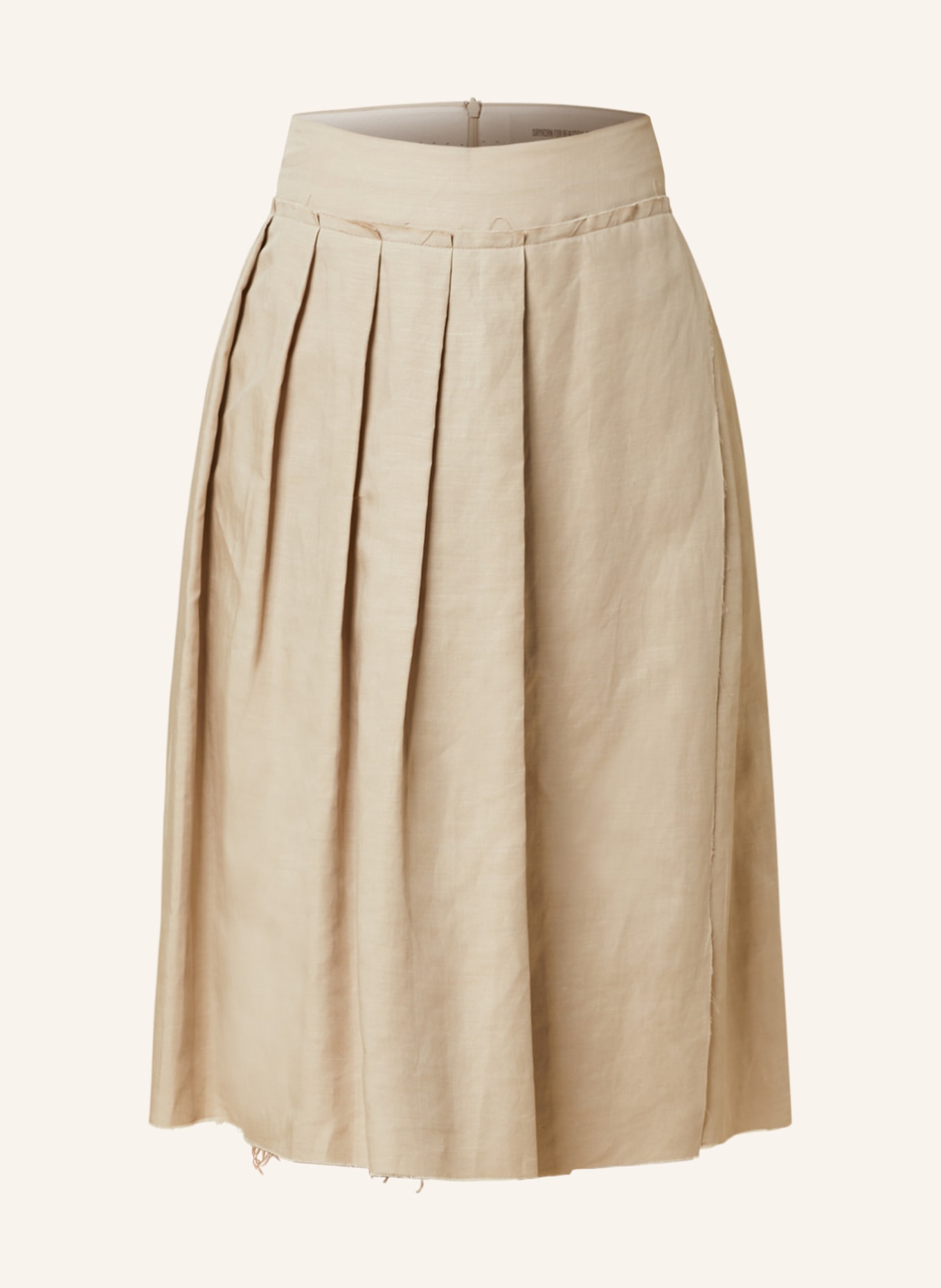 DRYKORN Pleated skirt ITANA, Color: BEIGE (Image 1)