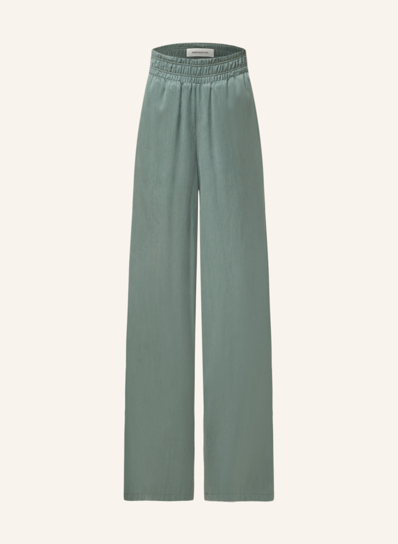 DRYKORN Wide leg trousers CEILING, Color: GREEN (Image 1)