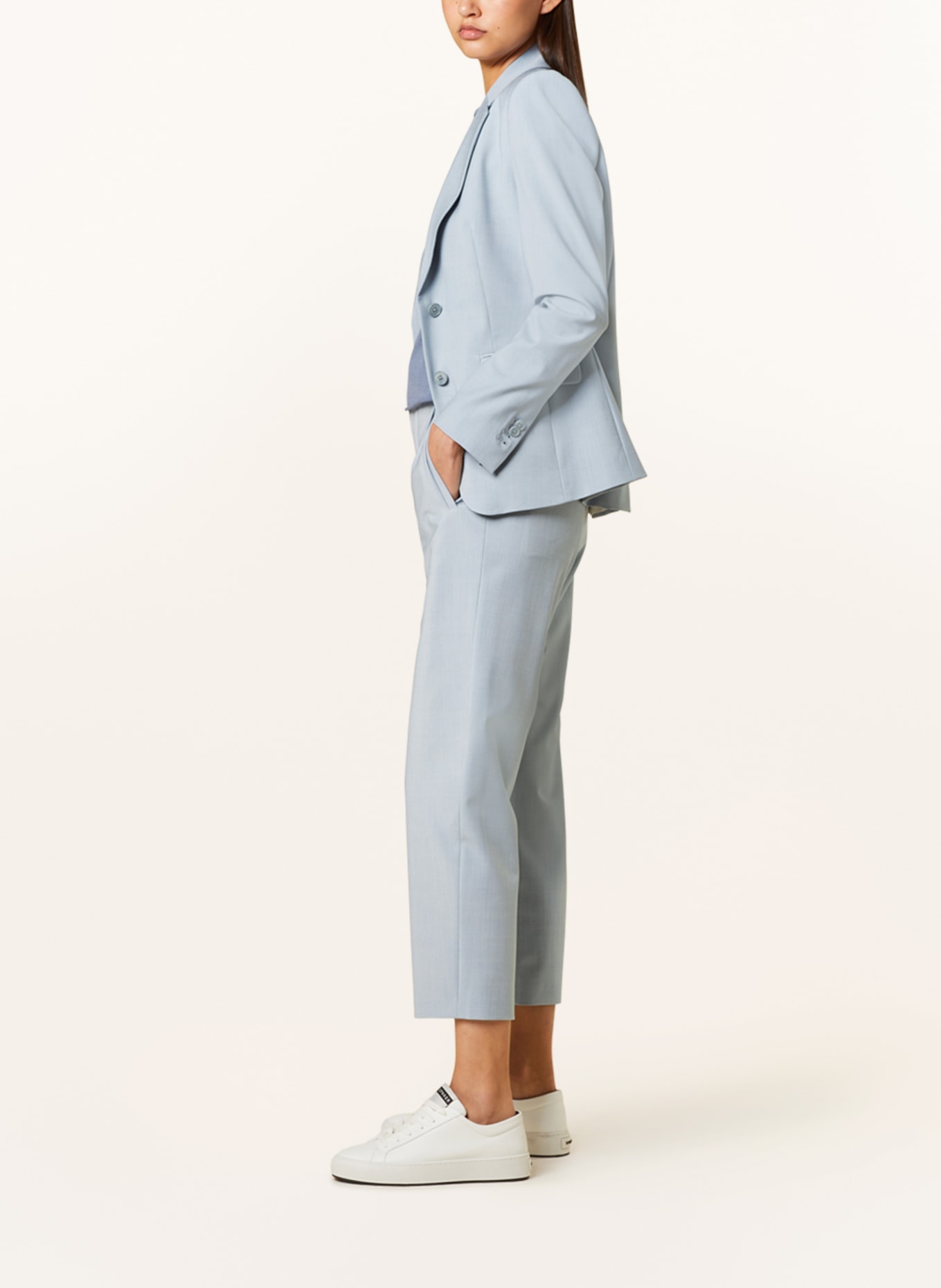 DRYKORN 7/8 trousers DISPATCH, Color: LIGHT BLUE (Image 4)