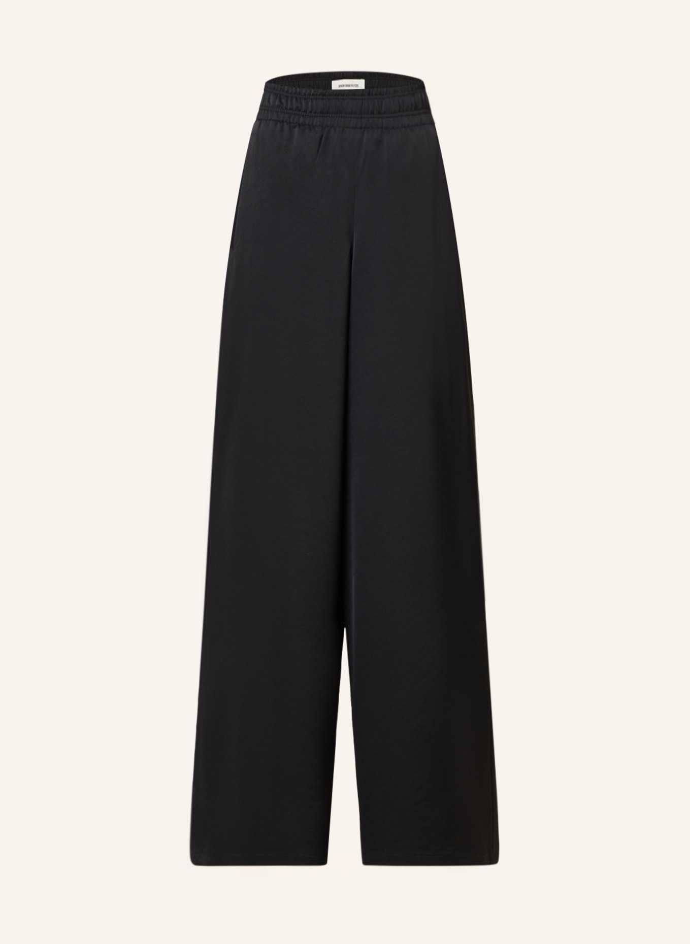 DRYKORN Wide leg trousers CEILING, Color: BLACK (Image 1)