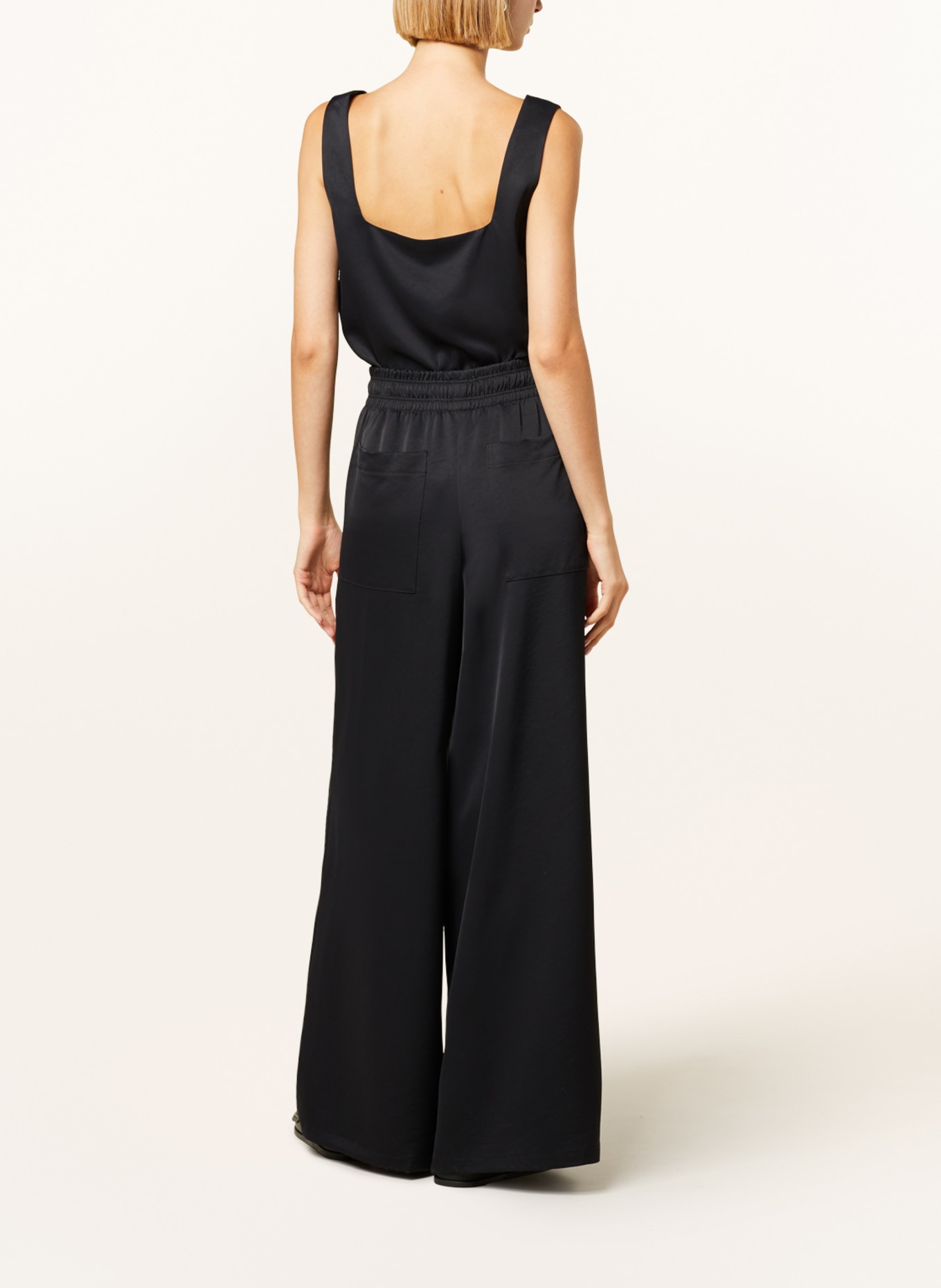 DRYKORN Wide leg trousers CEILING, Color: BLACK (Image 3)